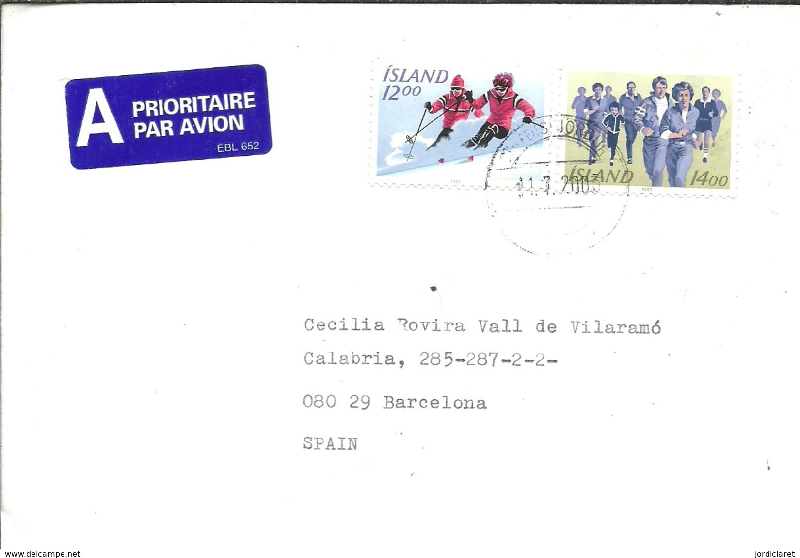 LETTER 2003 - Storia Postale