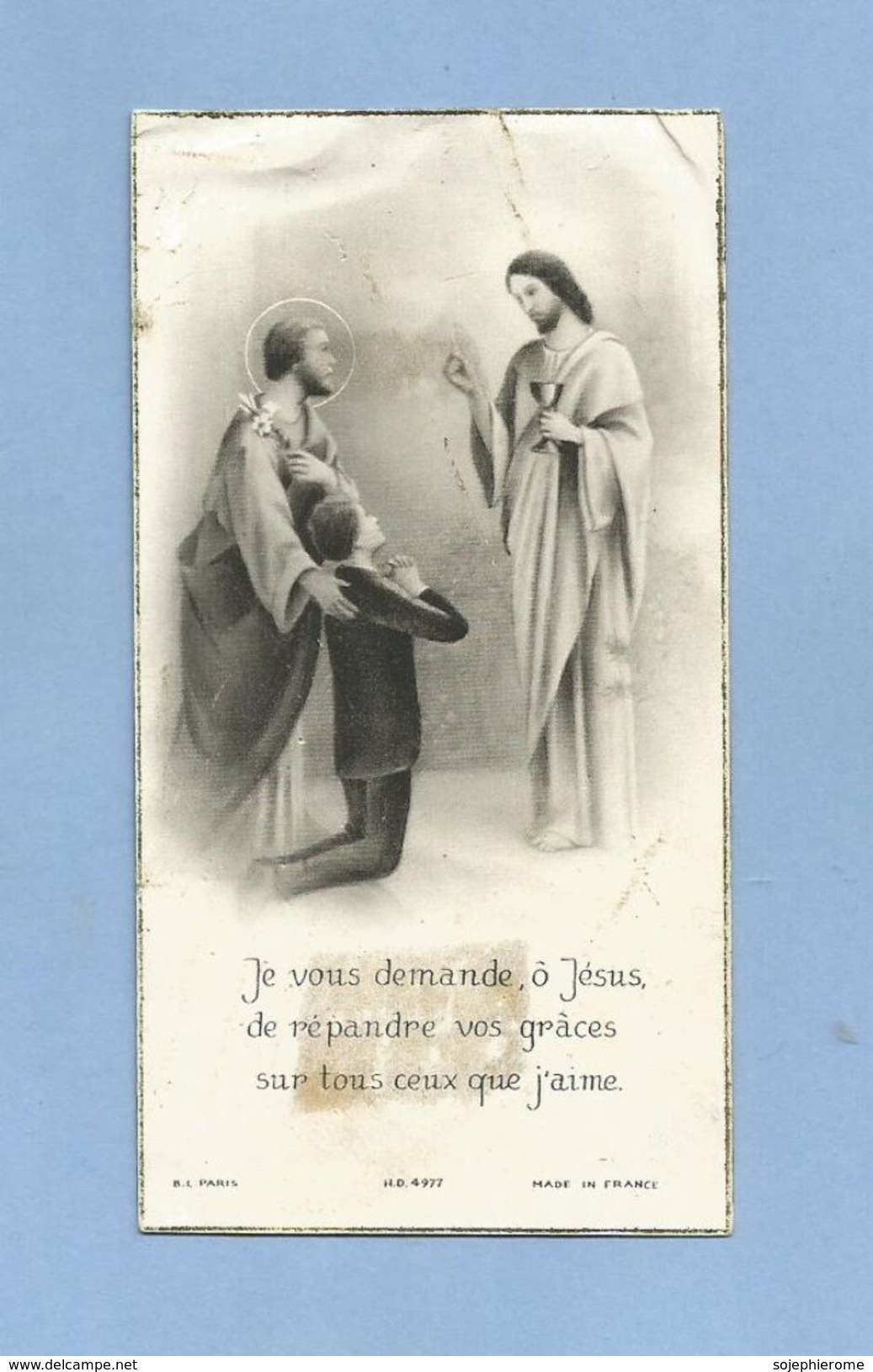 Arc-les-Gray (70) Pierre Nicolas 31/05/1942 Communion Solennelle 2 Scans - Communion