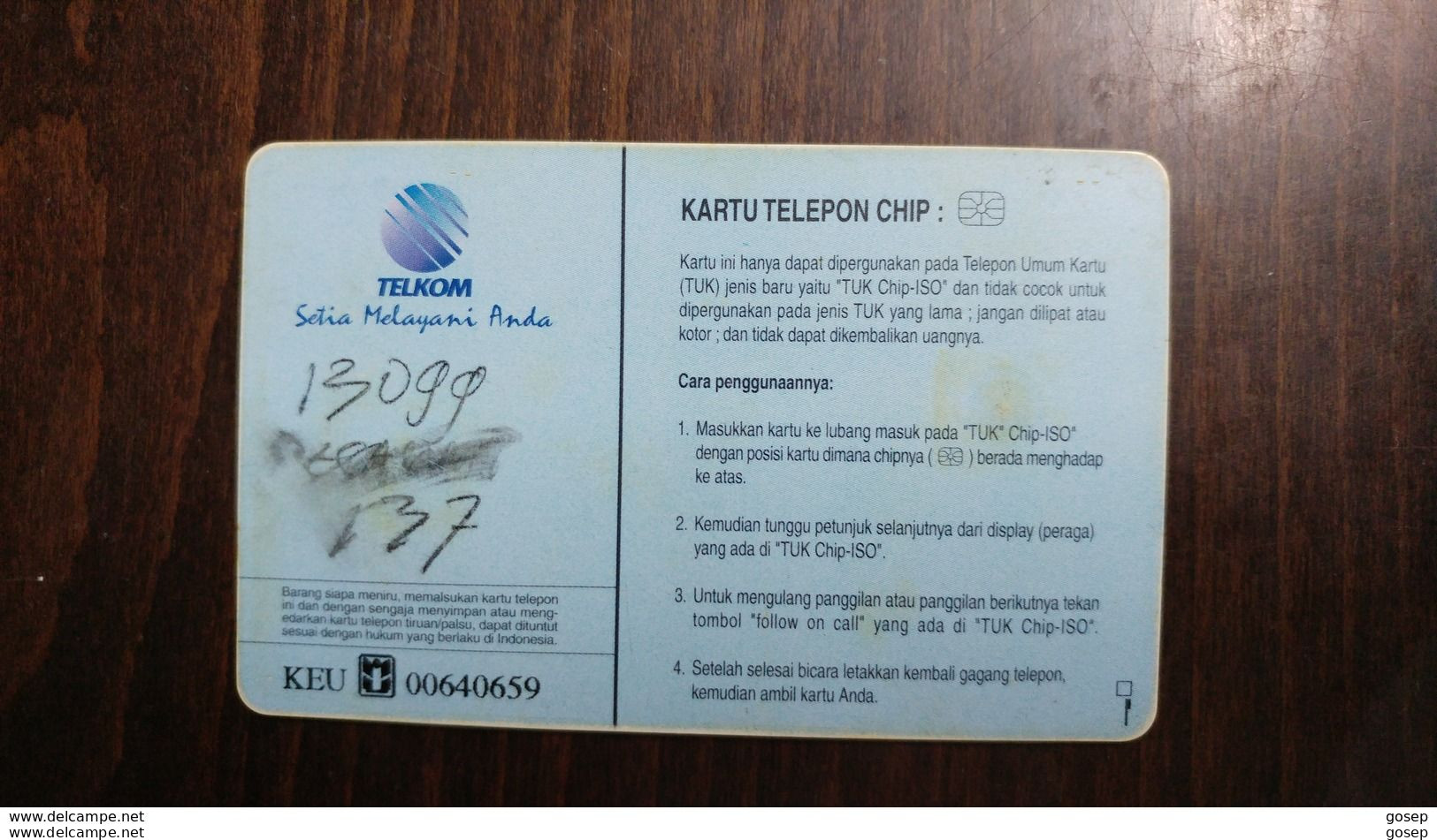 Indonesia-(ID-TLK-SS-0036)-Balinese Woman III-(3)-(rp.13.200)-(100units)-tirage-60.000-used Card+1card Prepiad Free - Indonésie