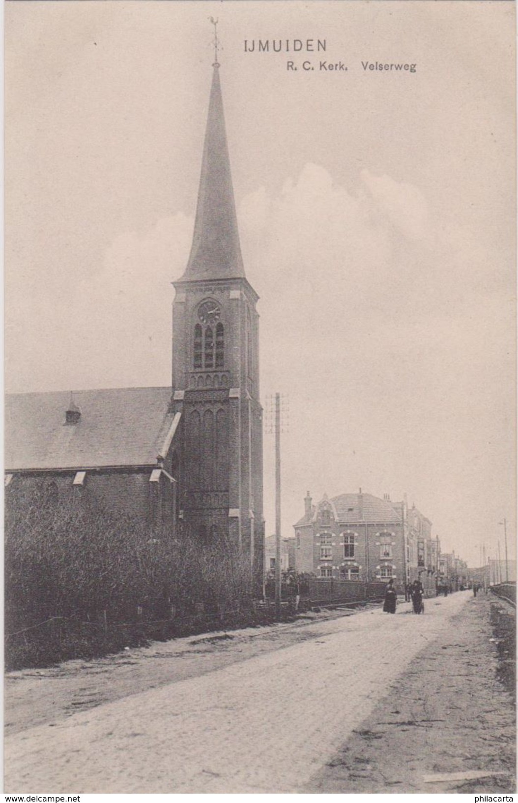 IJmuiden - R.C. Kerk Velserweg - Zeer Oud - IJmuiden