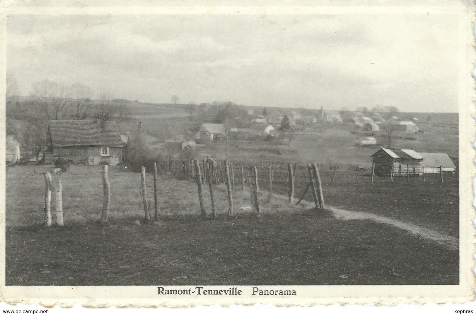 RAMONT-TENNEVILLE : Panorama - RARE CPA - Tenneville