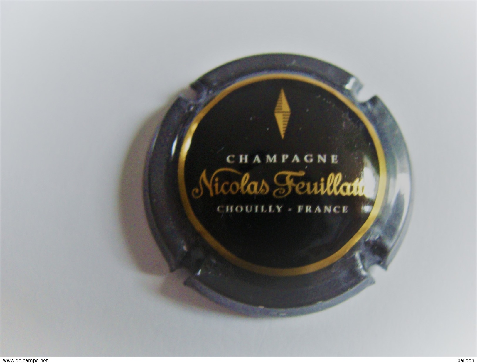 CAPSULE - PLAQUE DE MUSELET DE CHAMPAGNE - Nicolas Feuillatte - Feuillate