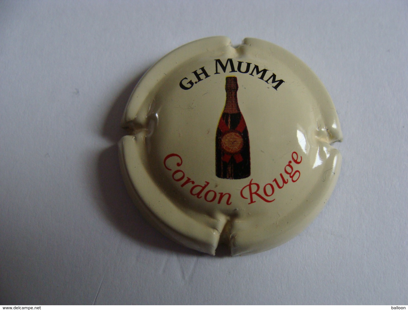 CAPSULE - PLAQUE DE MUSELET DE CHAMPAGNE - Mumm - Mumm GH