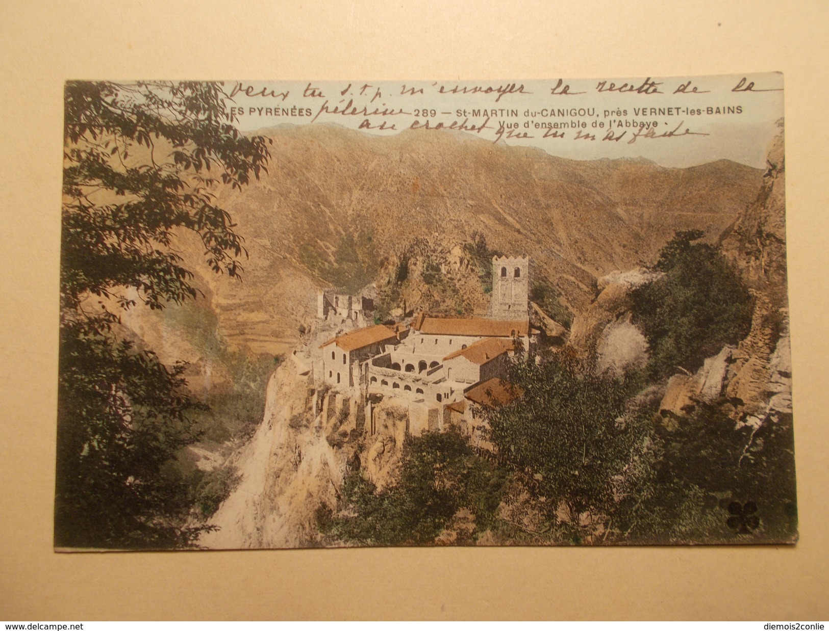 Carte Postale - St MARTIN DU CANIGOU (66) - Vue D'ensemble De L'Abbaye (1563) - Autres & Non Classés