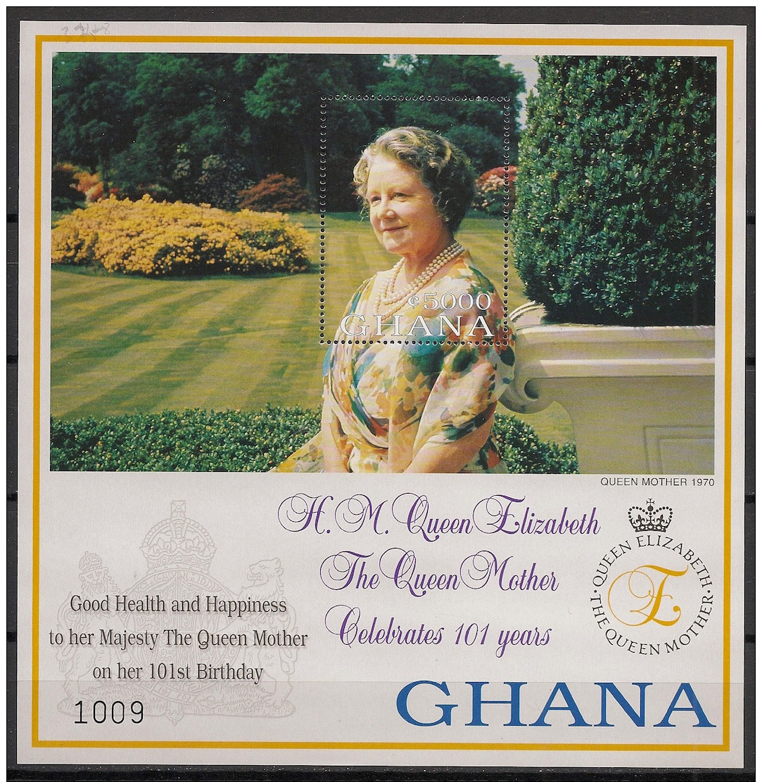 Ghana - 1999 - Bloc Feuillet BF N°Yv. 375 - Queen Elisabeth I - Neuf Luxe ** / MNH / Postfrisch - Ghana (1957-...)