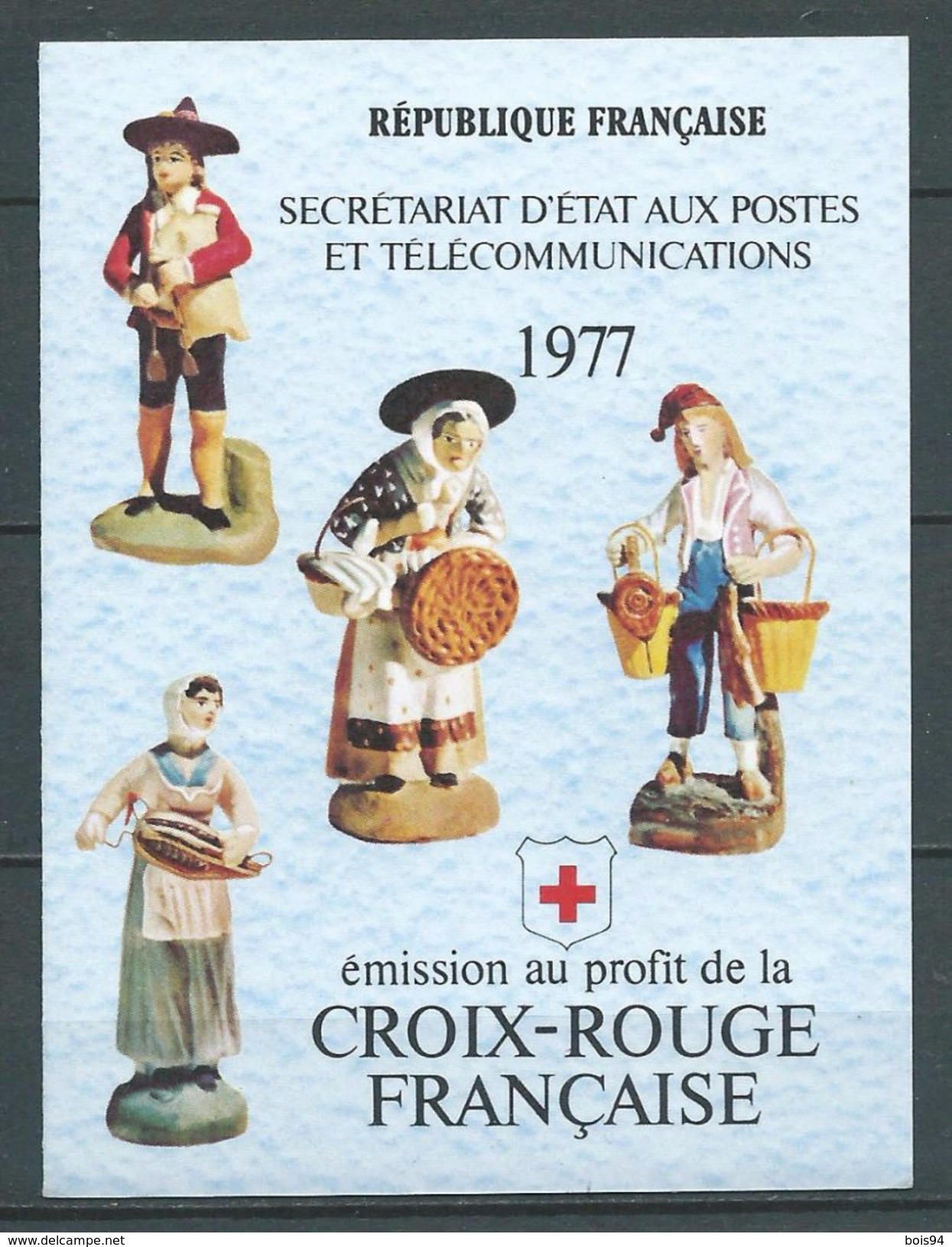 FRANCE 1977 . Carnet Croix Rouge N° 2026 . Neuf ** (MNH) - Cruz Roja