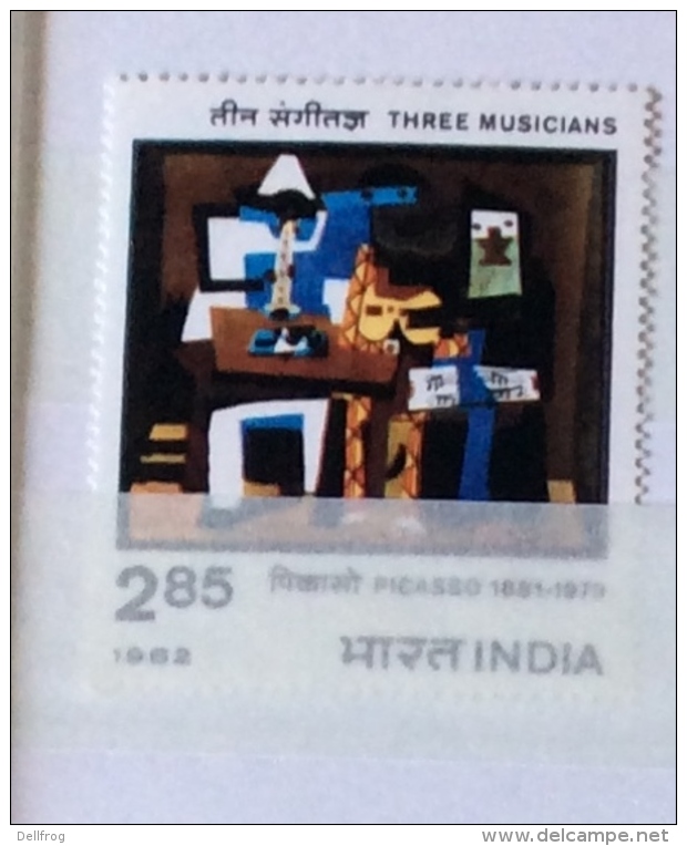 India 1982 SG  1037 PICASSO  SG 1037 MLH - Unused Stamps