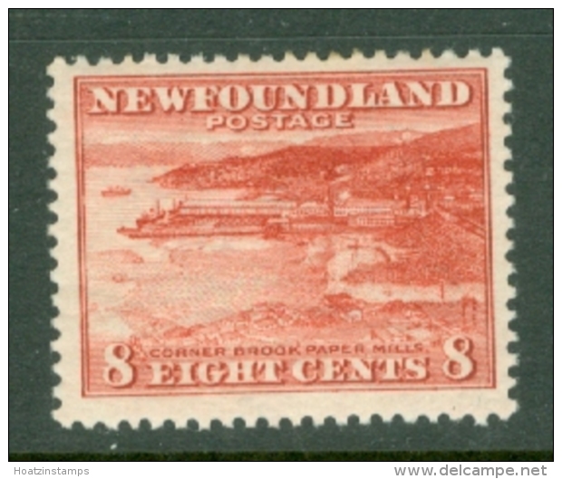 Newfoundland: 1932/38   Pictorial  SG227     8c      MH - 1908-1947