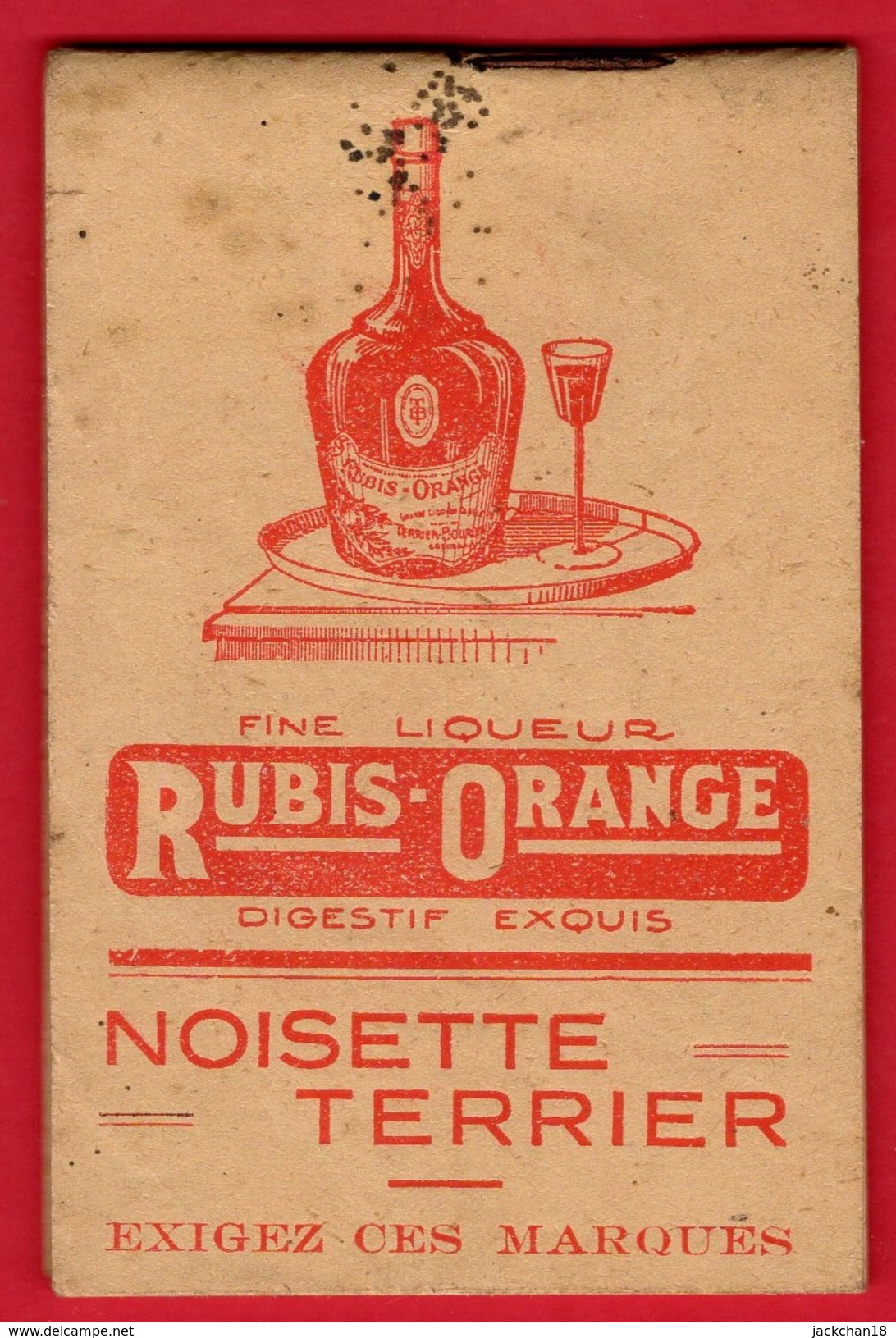 - PETIT CALEPIN - DISTILLERIE TERRIER BOURDIN - CHERRY TERRIER - PRUNELLE NIVERNAISE - FRAISE DE COSNE (Nièvre) - Publicités