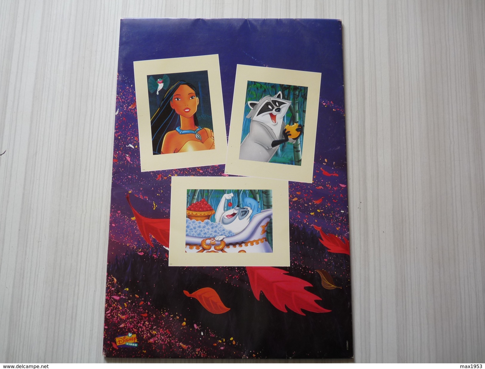 Walt Disney Studios - POCAHONTAS - 1996 - Pochette De 3 Exclusive Commemorative Litograph - Lithographies