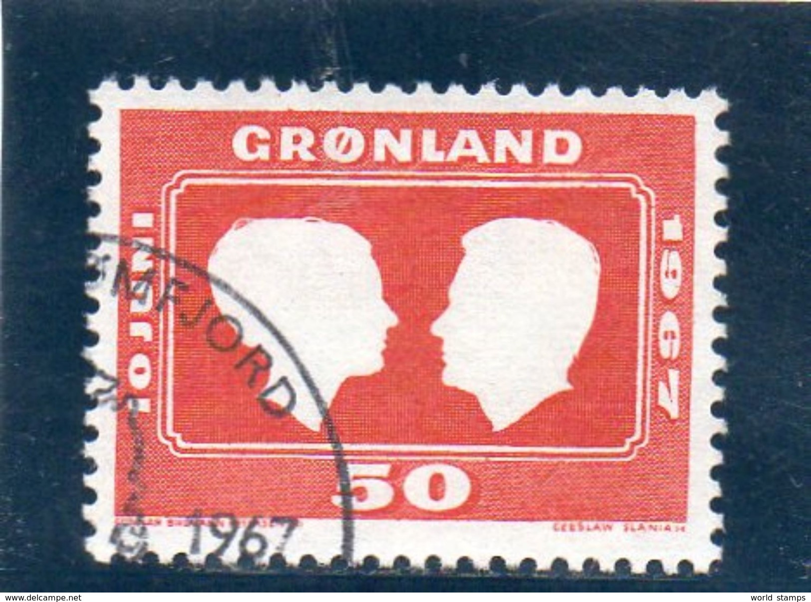GROENLAND 1967 O - Oblitérés