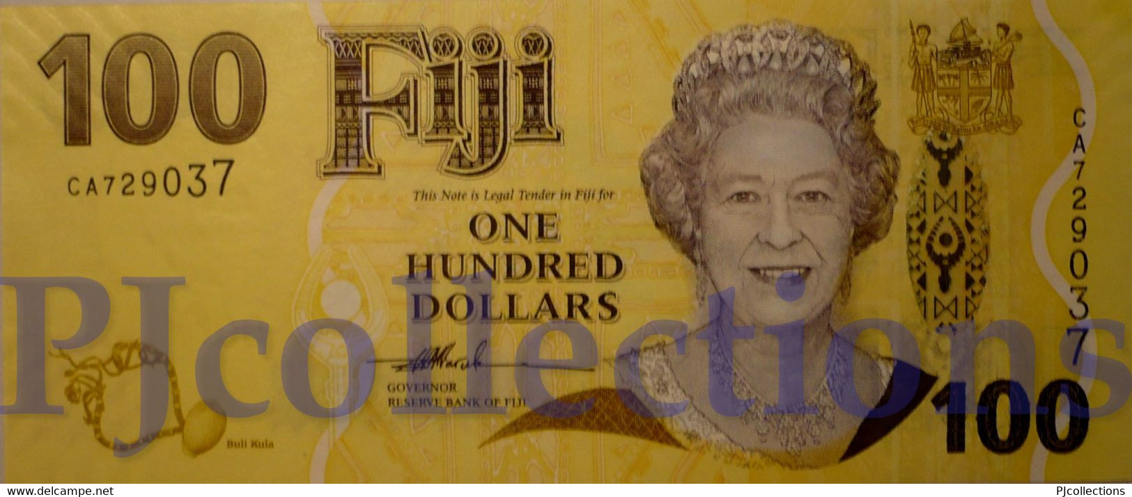 FIJI 100 DOLLARS 2007 PICK 114a UNC - Fidji