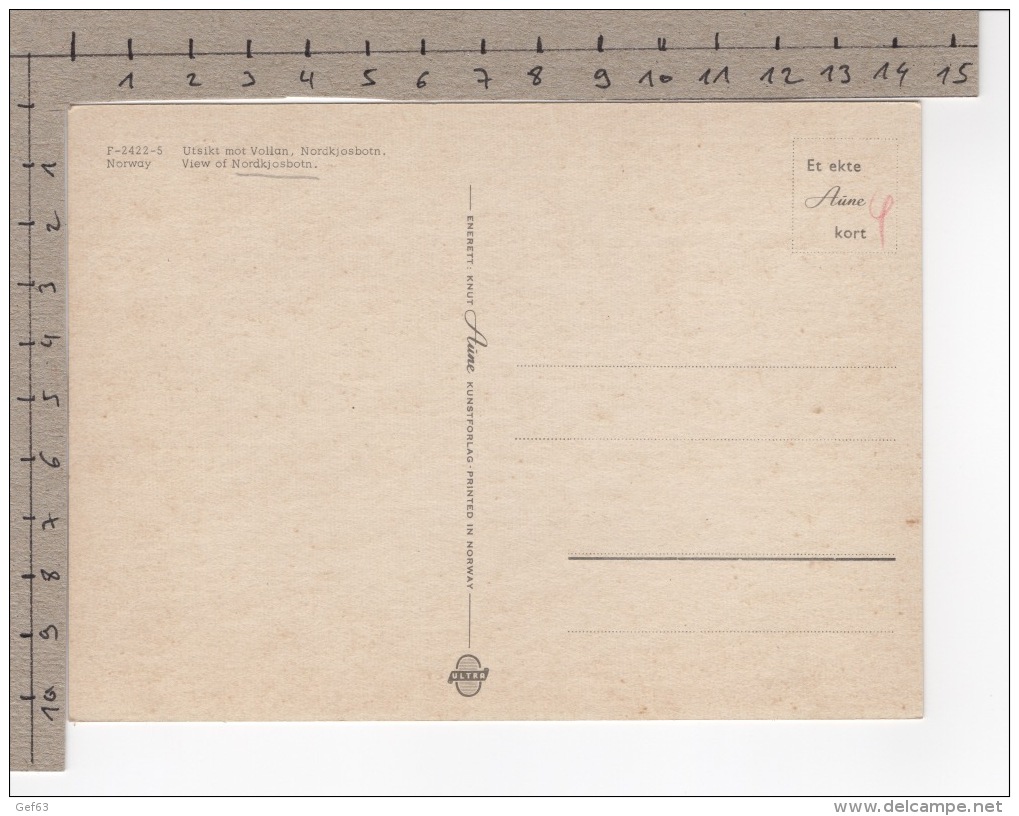 Utsikt Mot Vollan, Nordkjosbotn. - Norvège