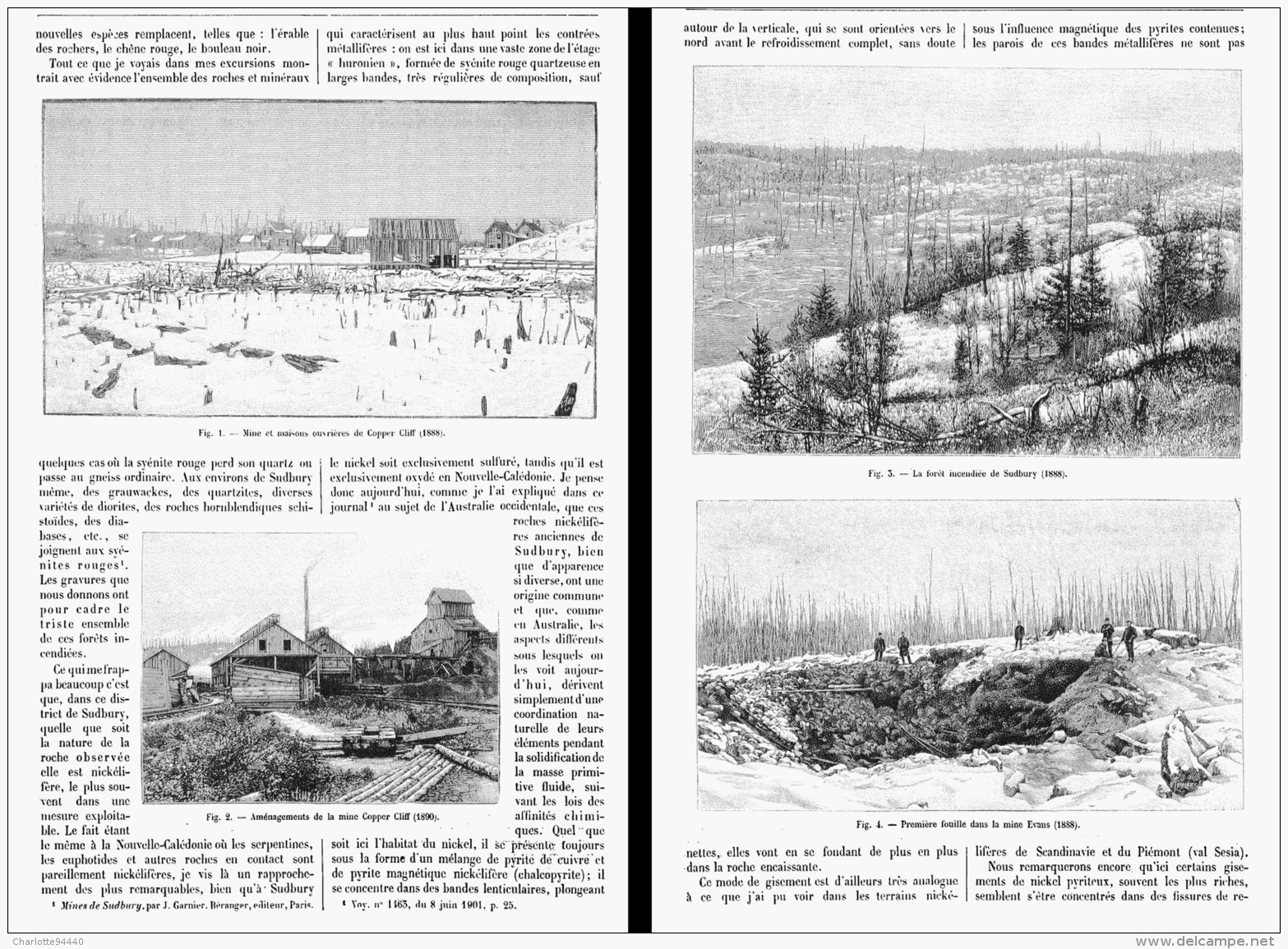 LES MINES DE NICKEL Du CANADA ( COPPER CLIFF Et SUDBURRY )  1902 - Autres & Non Classés