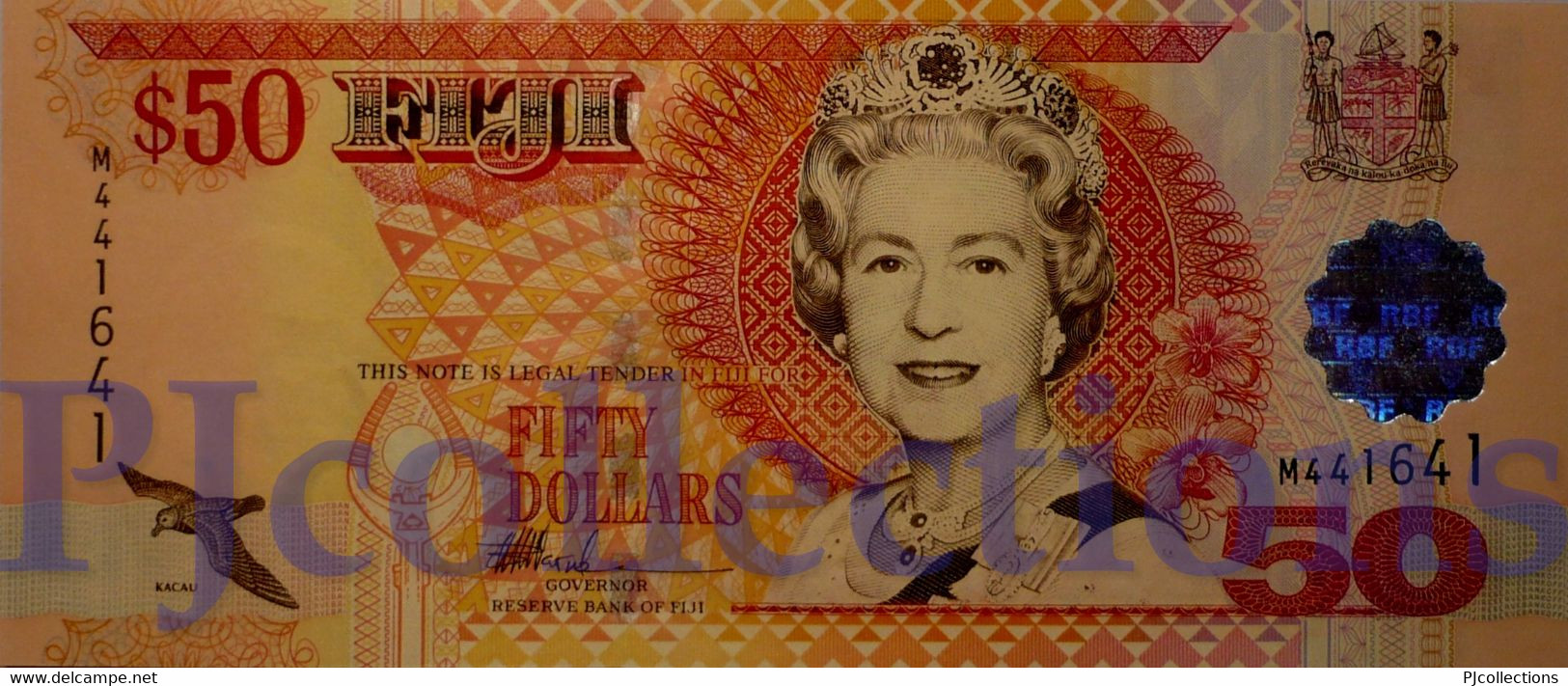 FIJI 50 DOLLARS 2002 PICK 108a UNC - Fiji