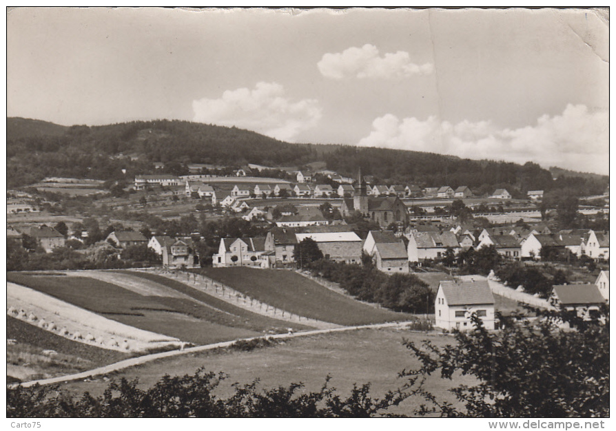 Allemagne - Oberthal / Saar - Blick Auf Scheuerberg - Postmarked 1967 - Kreis Sankt Wendel