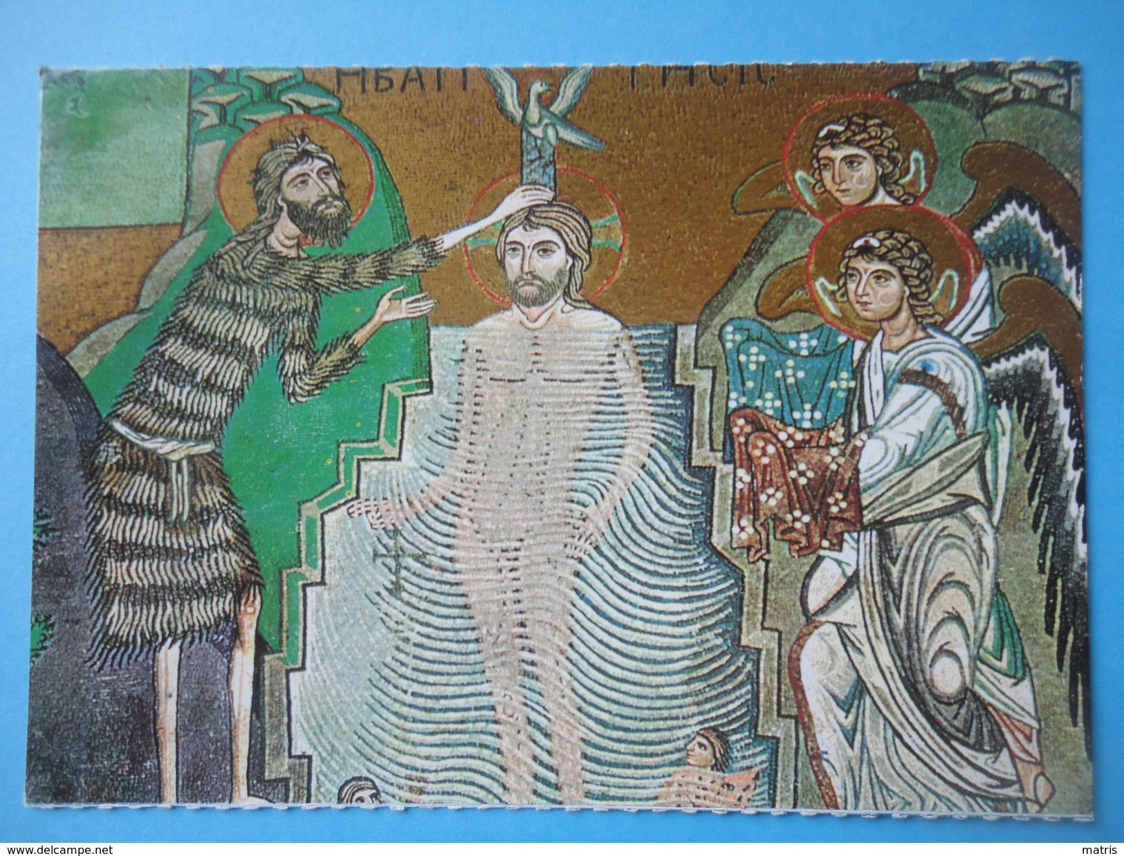 Palermo - Cappella Palatina - Mosaici - Battesimo Di Gesù - Paintings