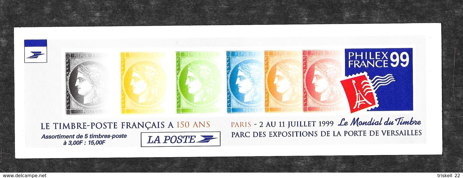 Couverture de carnet Croix Rouge - Commémoratifs - journée du timbre - vide de timbres : lot de 56 talons