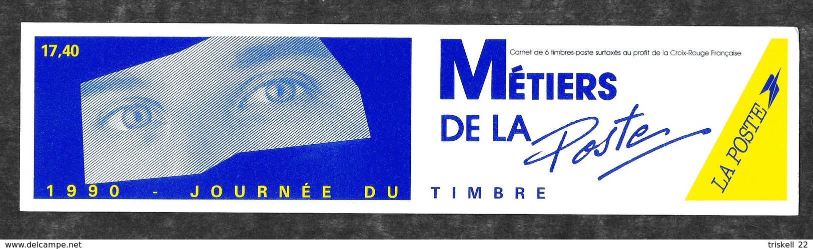 Couverture de carnet Croix Rouge - Commémoratifs - journée du timbre - vide de timbres : lot de 56 talons