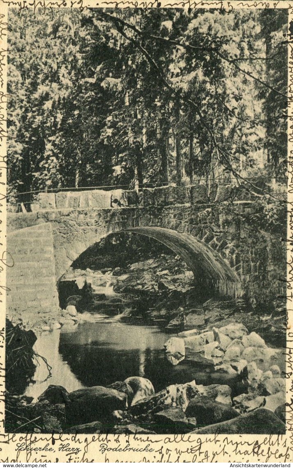 Schierke - Bodebrücke 1939 (001189) - Schierke