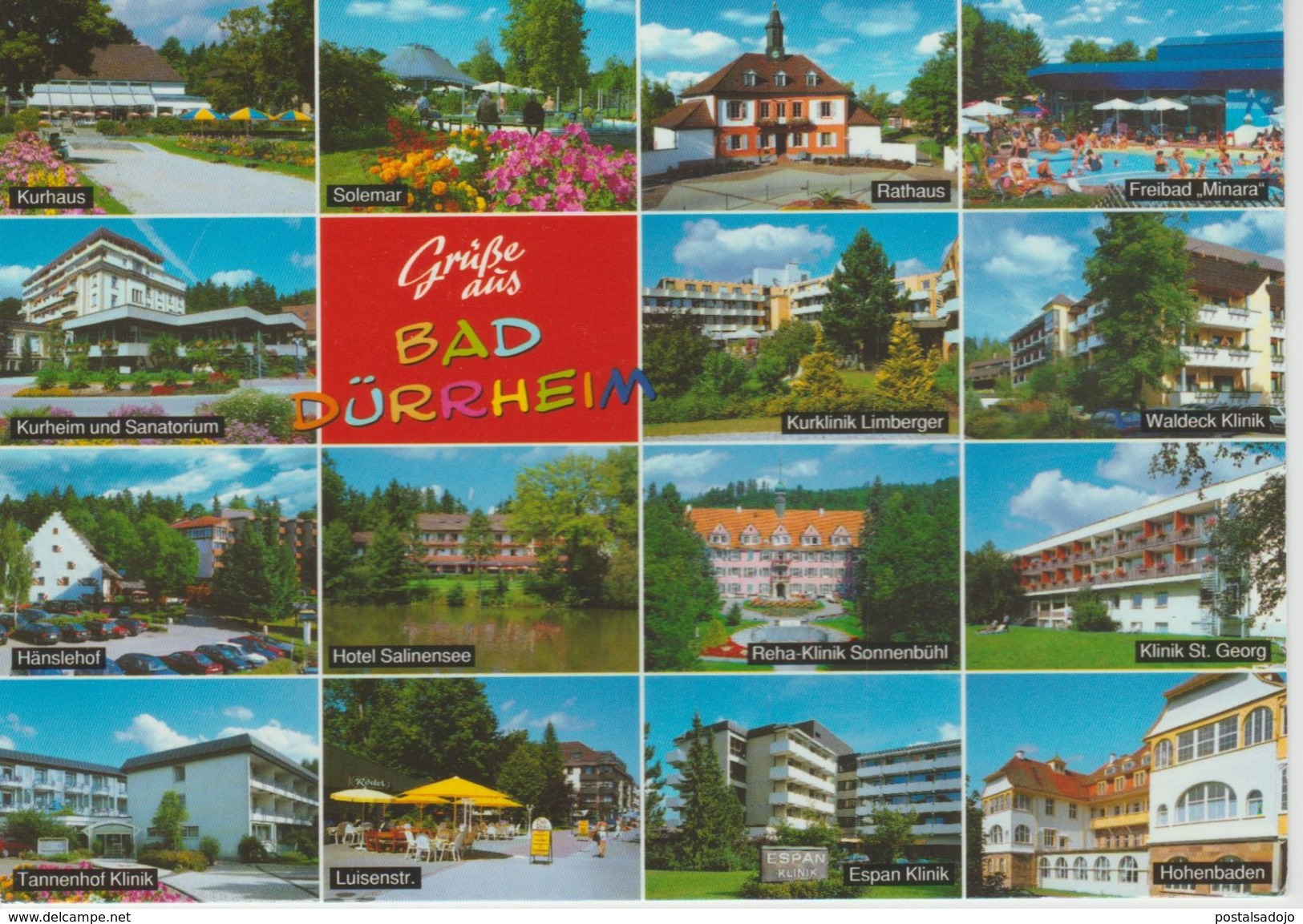 (DE1169) BAD DURRHEIM - Bad Duerrheim