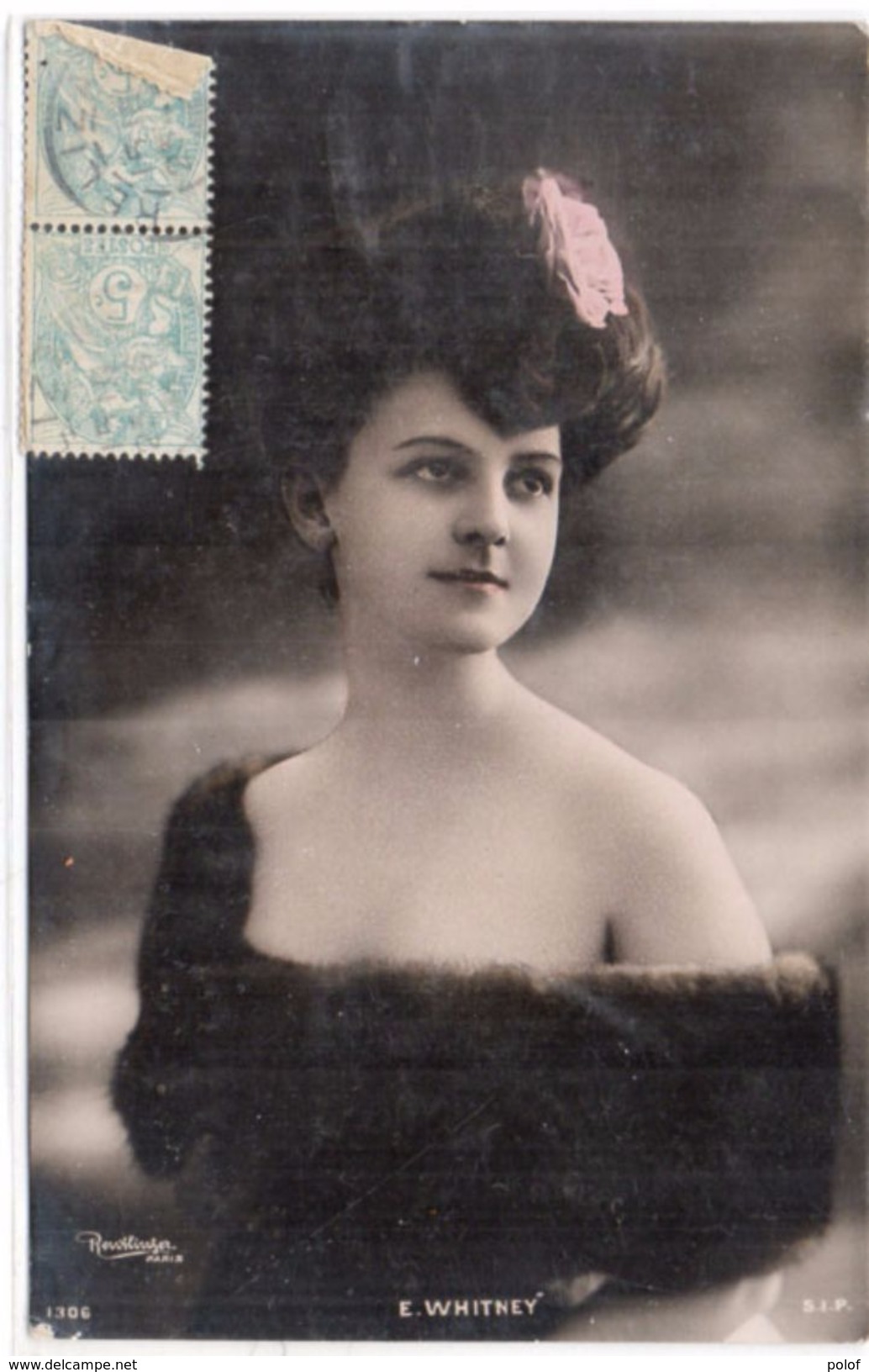 E. WHITNEY  - Photo Reutlinger (98696) - Théâtre