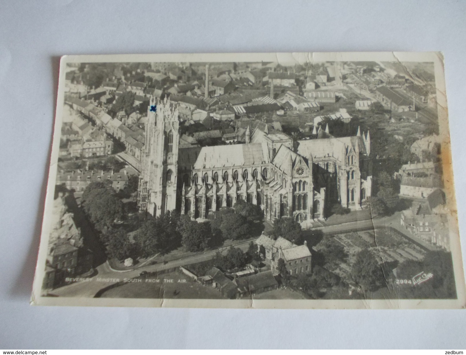 Beverley Minster South From The Air - York