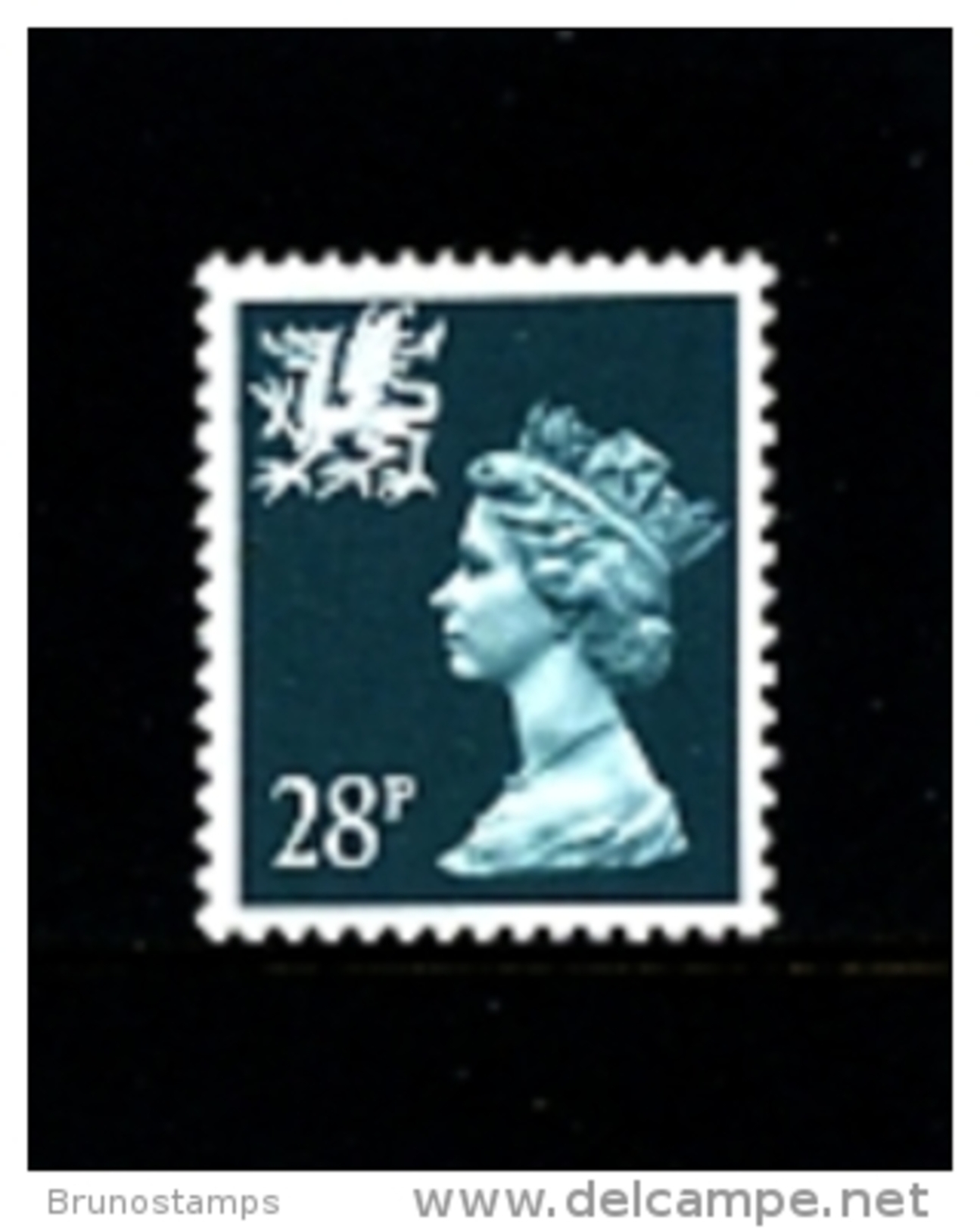 GREAT BRITAIN - 1991  WALES  28 P.  MINT NH   SG  W64 - Wales