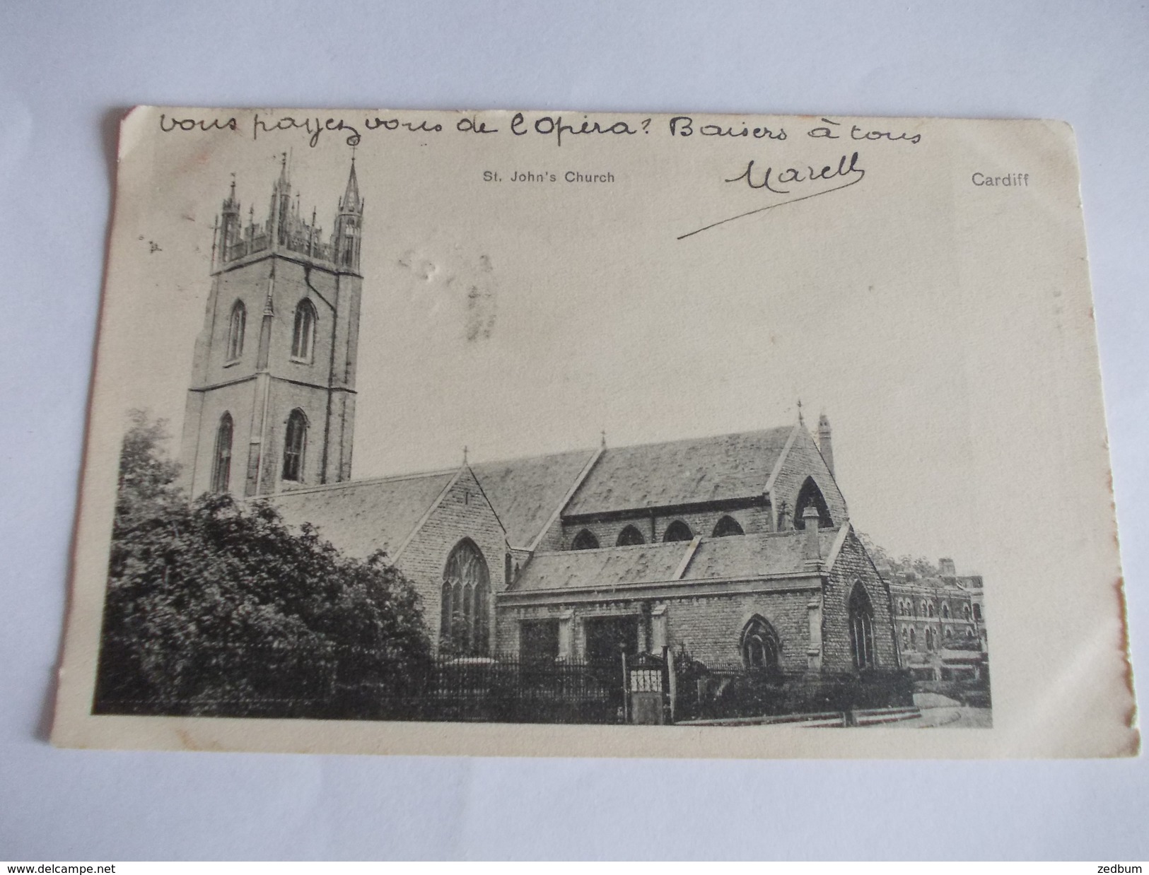 Cardiff St John's Church - Cardiganshire