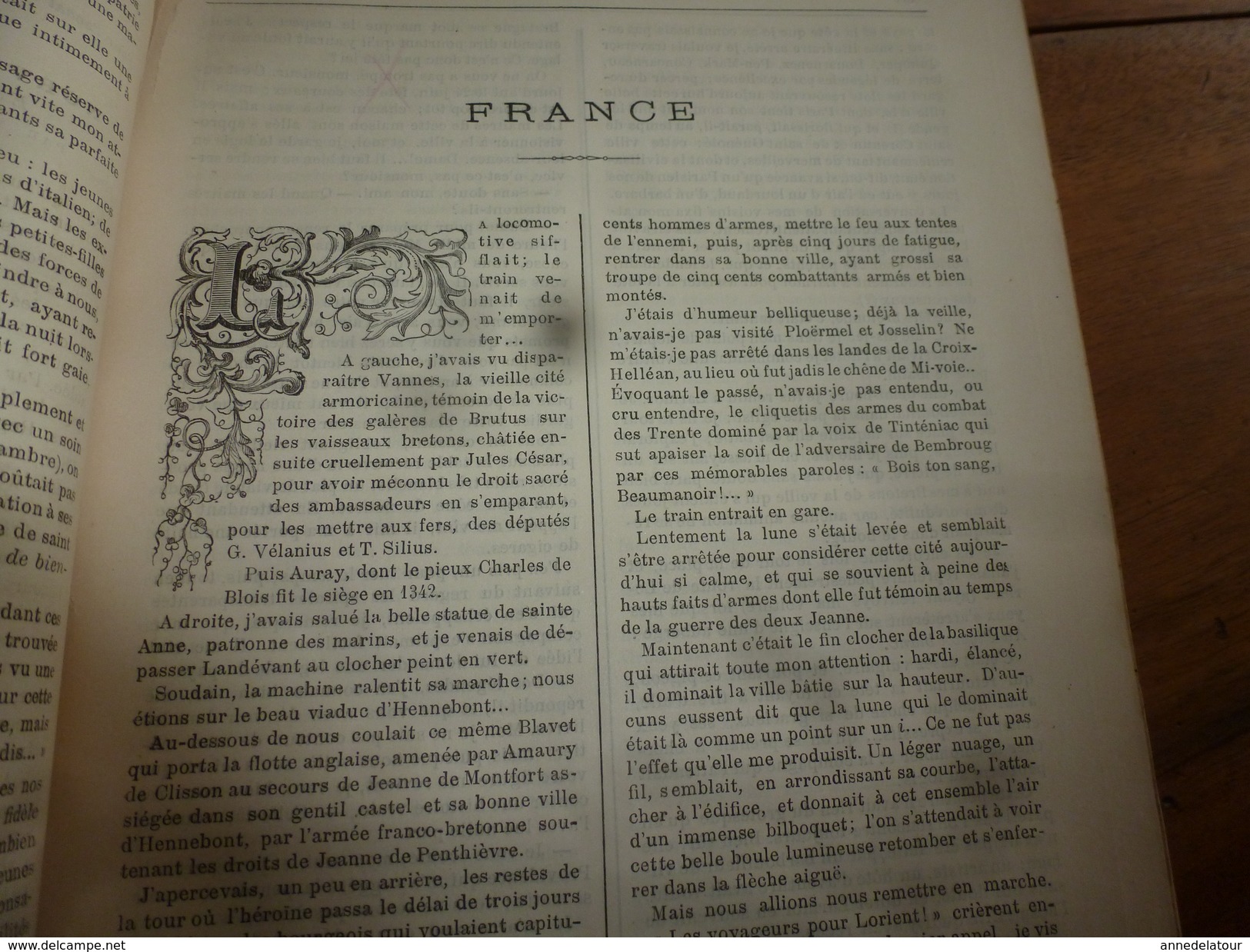 1883 Journal des Demoiselles --->Saïgon (Vietnam) et la Cochinchine française;  Gaston de Foix; etc