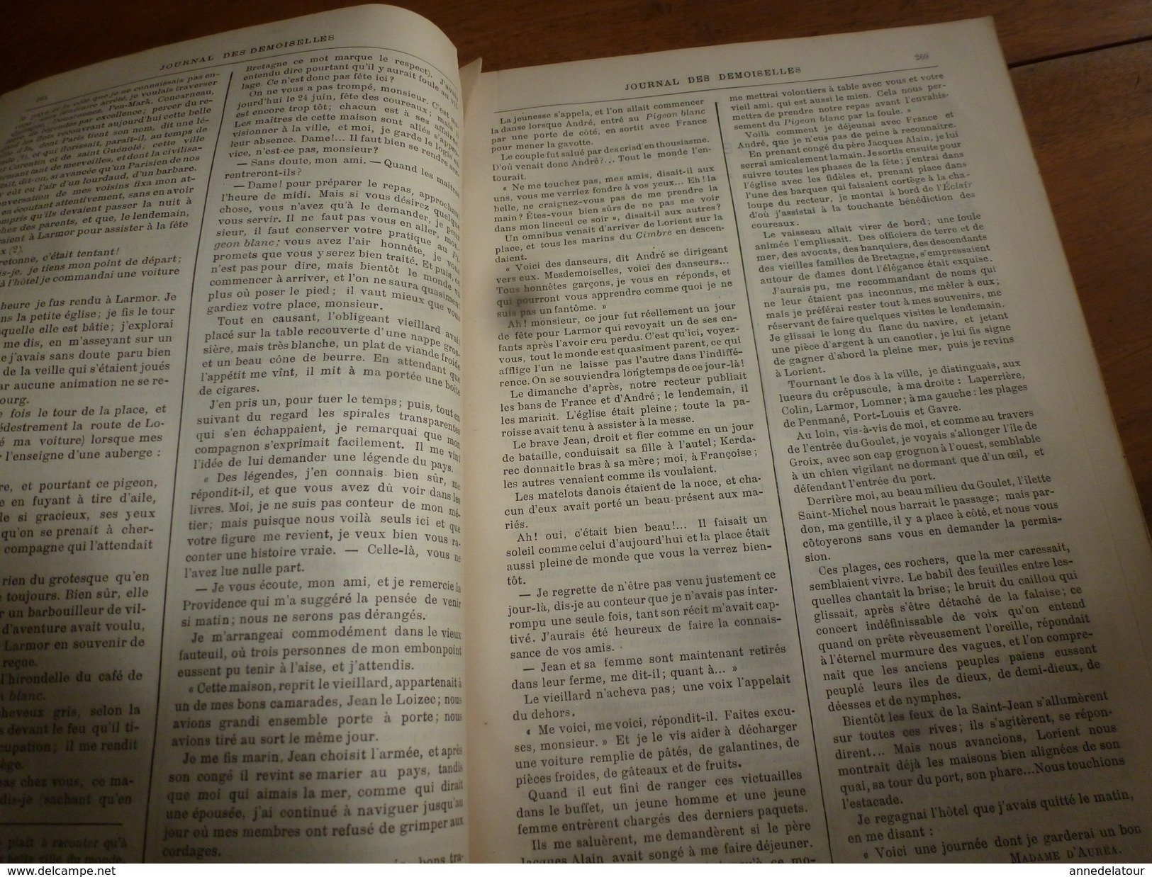 1883 Journal des Demoiselles --->Saïgon (Vietnam) et la Cochinchine française;  Gaston de Foix; etc