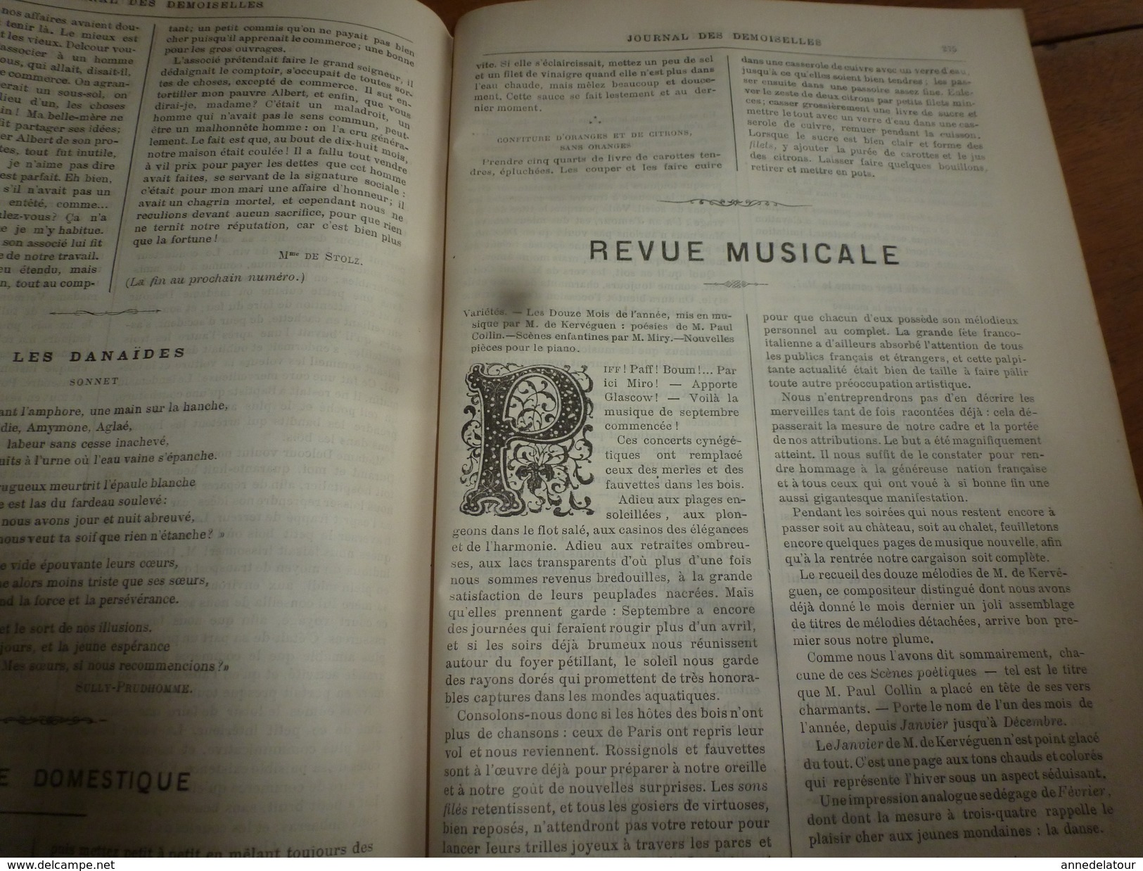 1883 Journal des Demoiselles --->Saïgon (Vietnam) et la Cochinchine française;  Gaston de Foix; etc