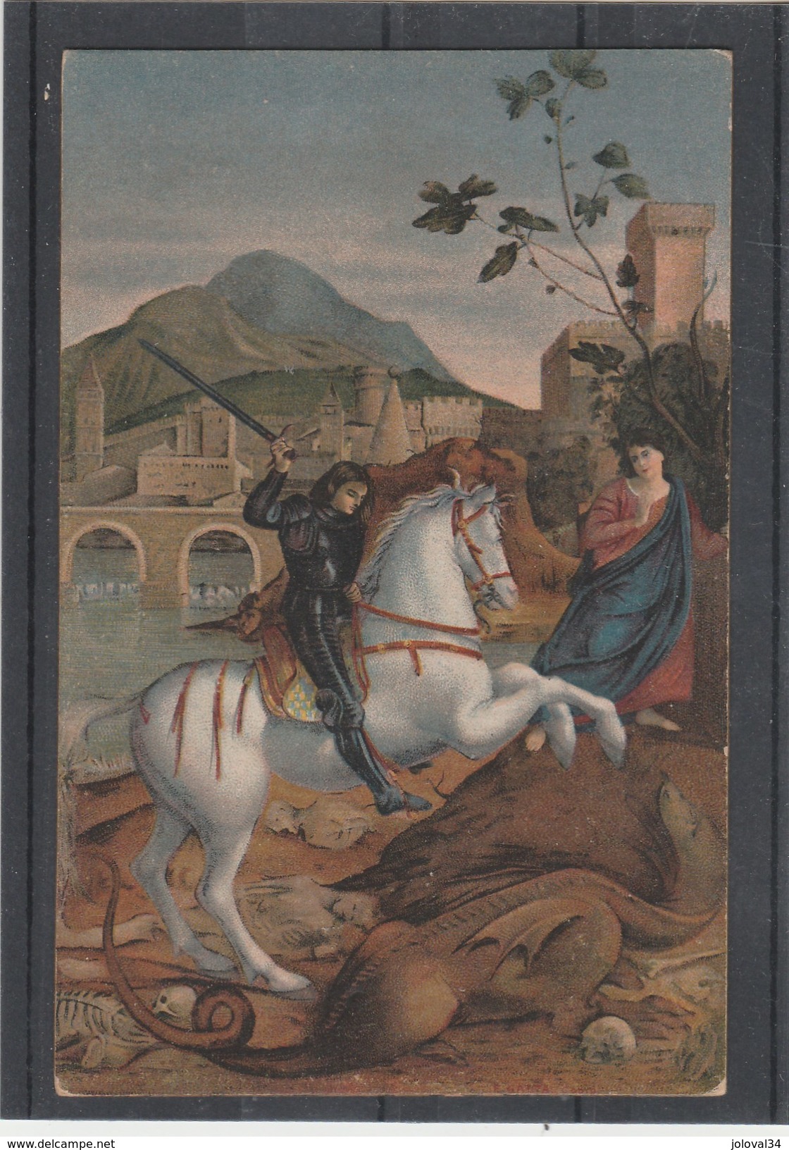 San Giorgio  - éditions E SBORGHI Florence - Art Peinture - Non écrite - Santi