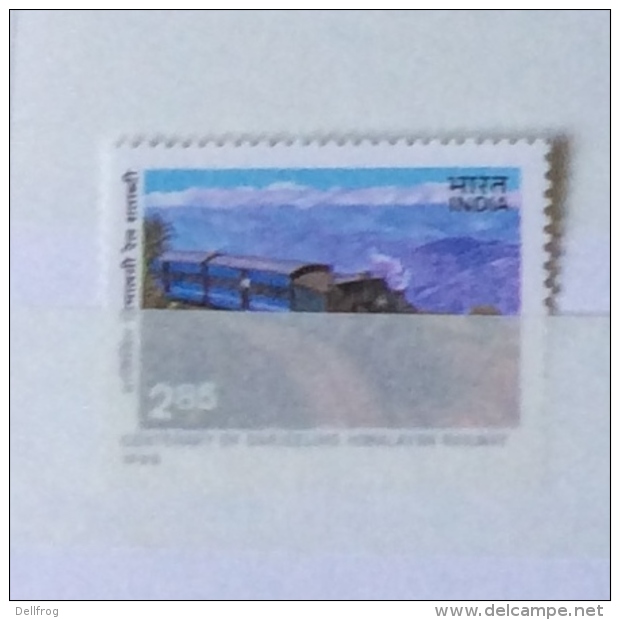 India 1982 Sg 1069 Railway - Himalayas Mnh - Trains