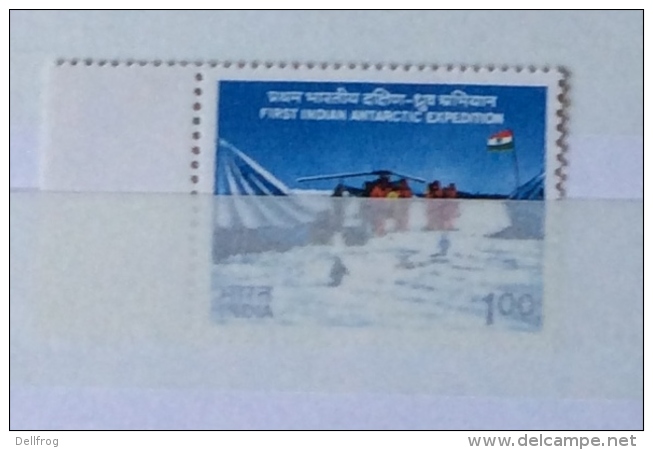 India 1983  Sg 1072 1st Indain Antarctic Expedition Mnh - Unused Stamps