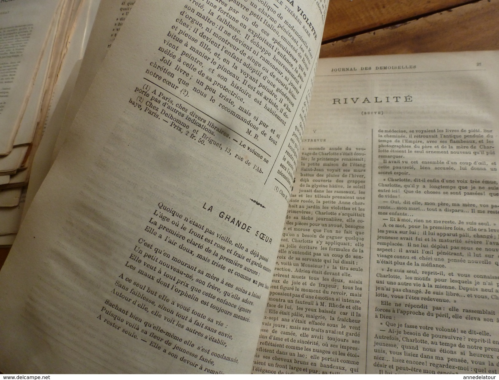 1883 Journal Des Demoiselles  : Mémoires Du Comte De Ségur; En Omnibus; Economie Domestique;etc - Non Classés