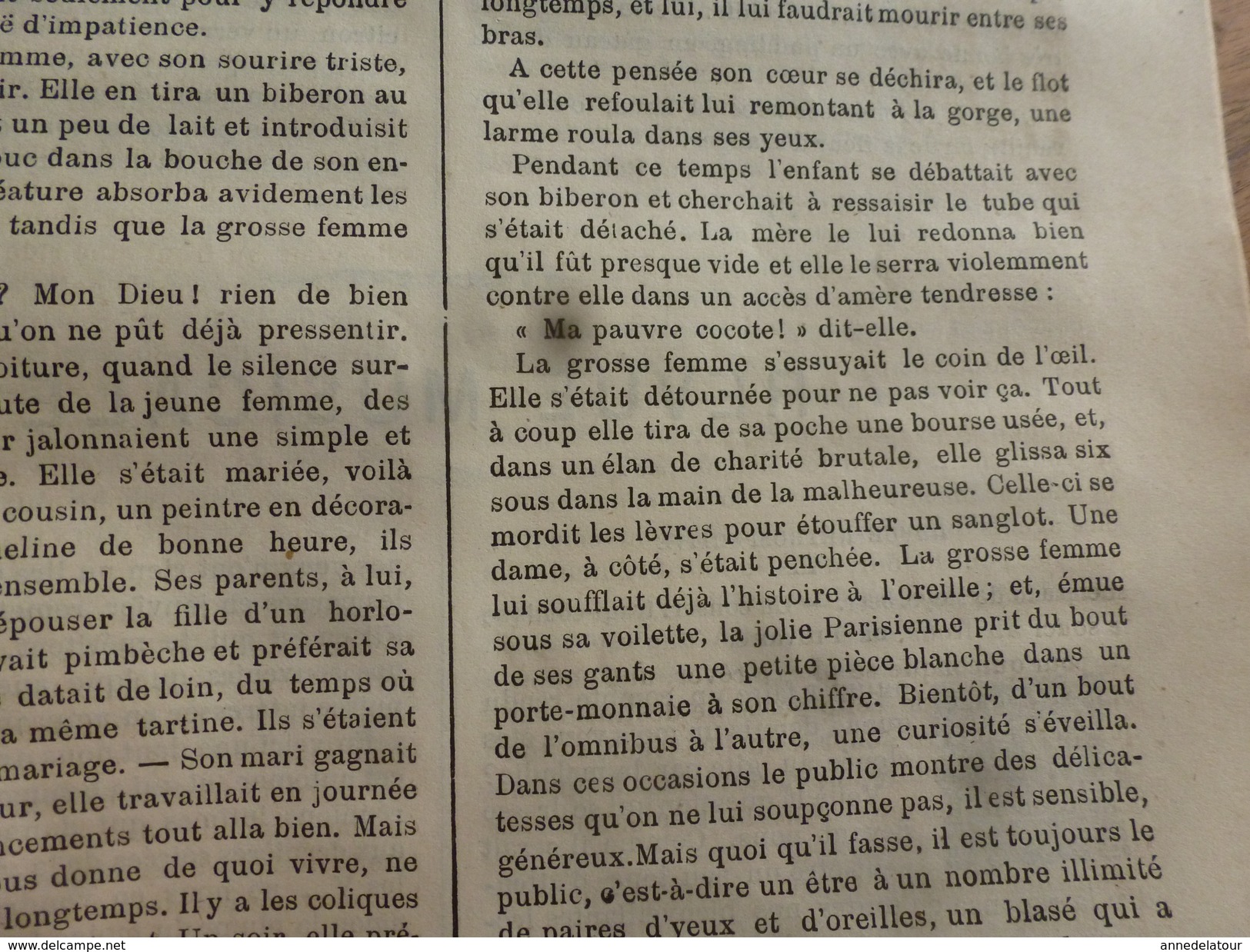 1883 Journal des Demoiselles  : Mémoires du comte de Ségur; En omnibus; Economie domestique;etc