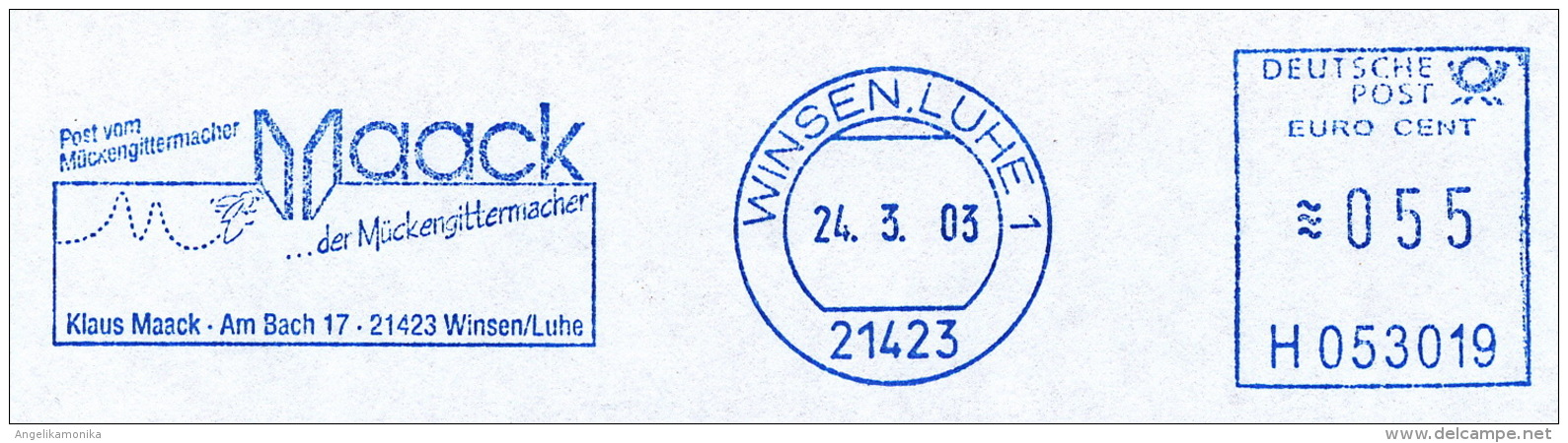 Freistempel 7153 Mücke - Franking Machines (EMA)