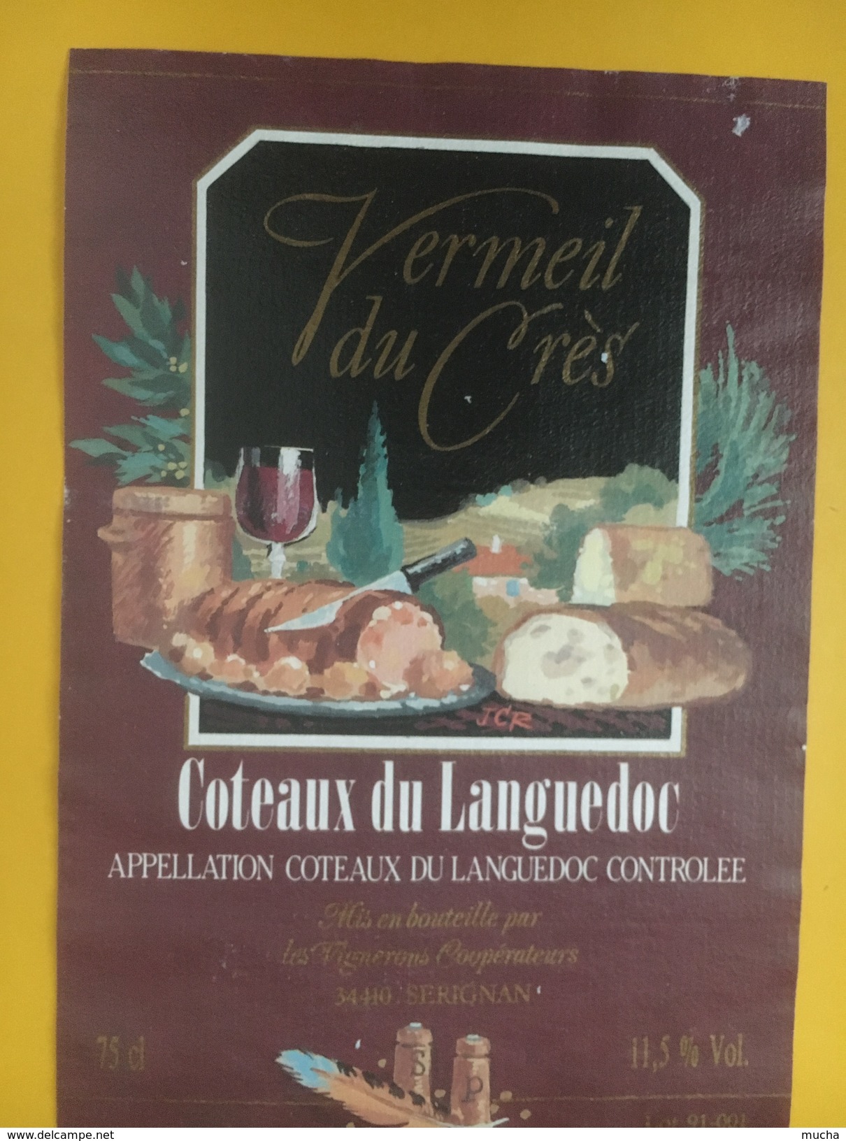 4819 - Vermeil Du Crès Côteaux Du Languedoc - Languedoc-Roussillon