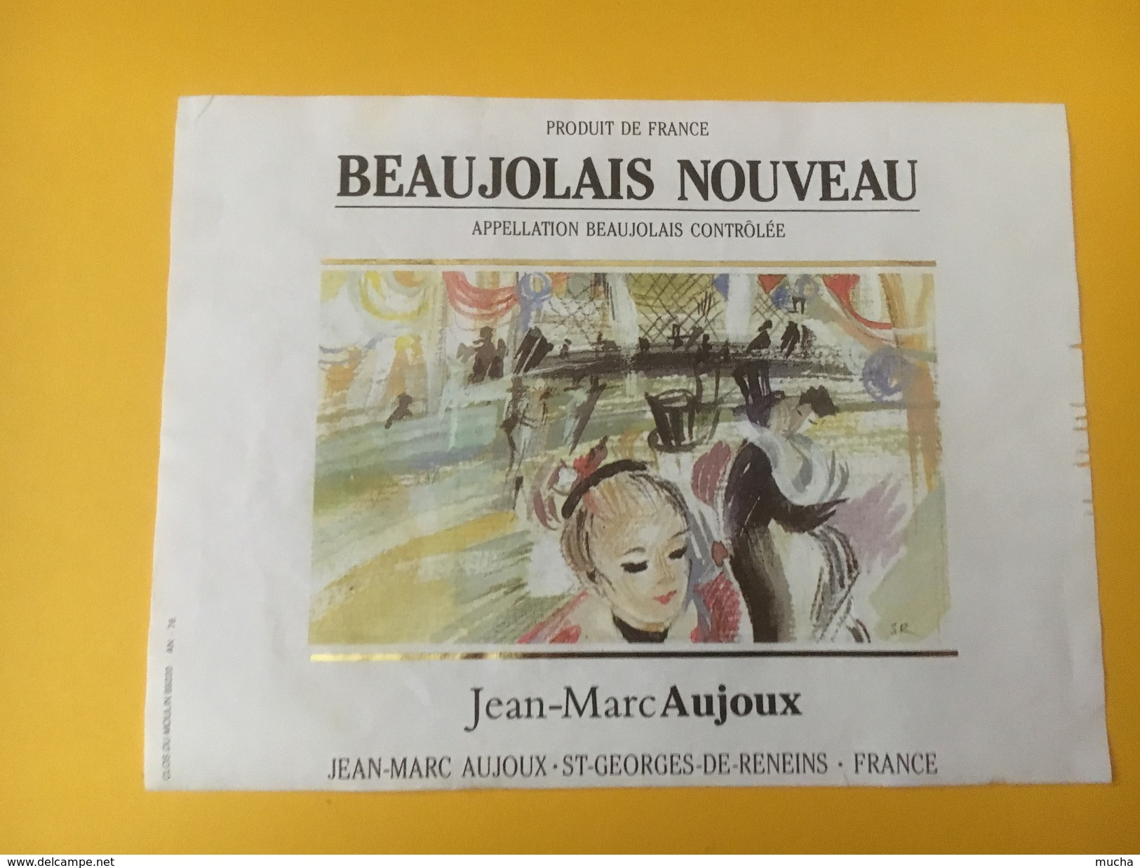 4821 - Beaujolais Nouveau Jean-marc Aujoux - Beaujolais