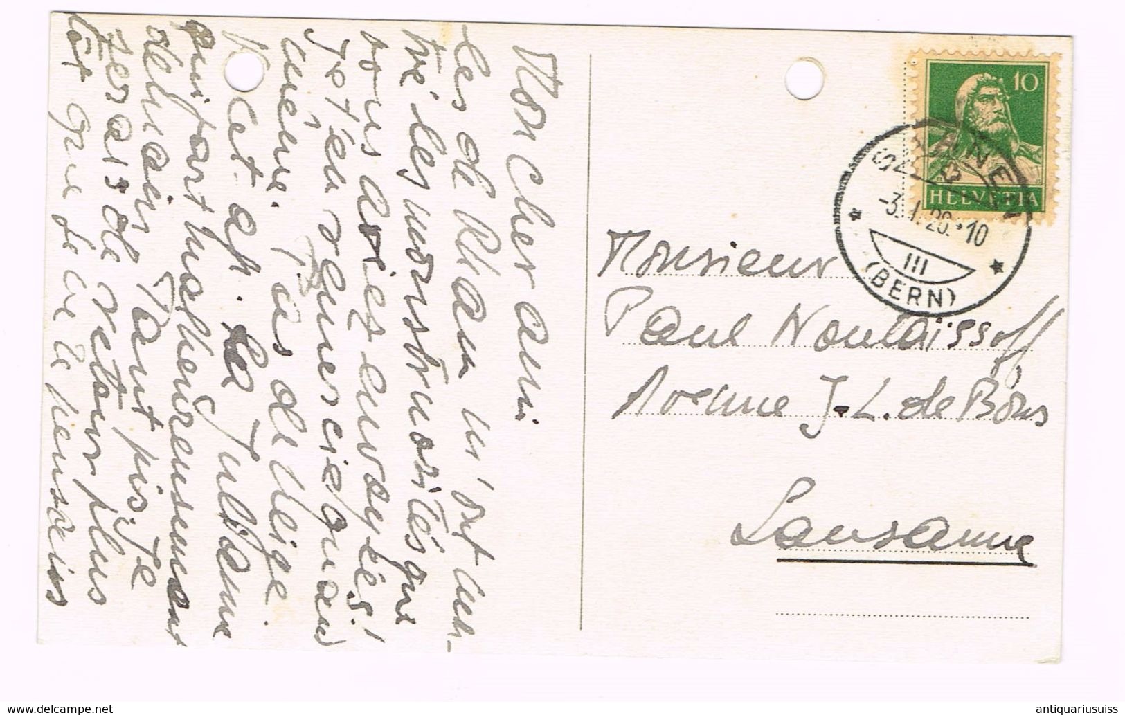 GSTAAD An The Montreux-Bernese Oberland Railway - "NEVADA" - Luge Run - 1920 - Berne