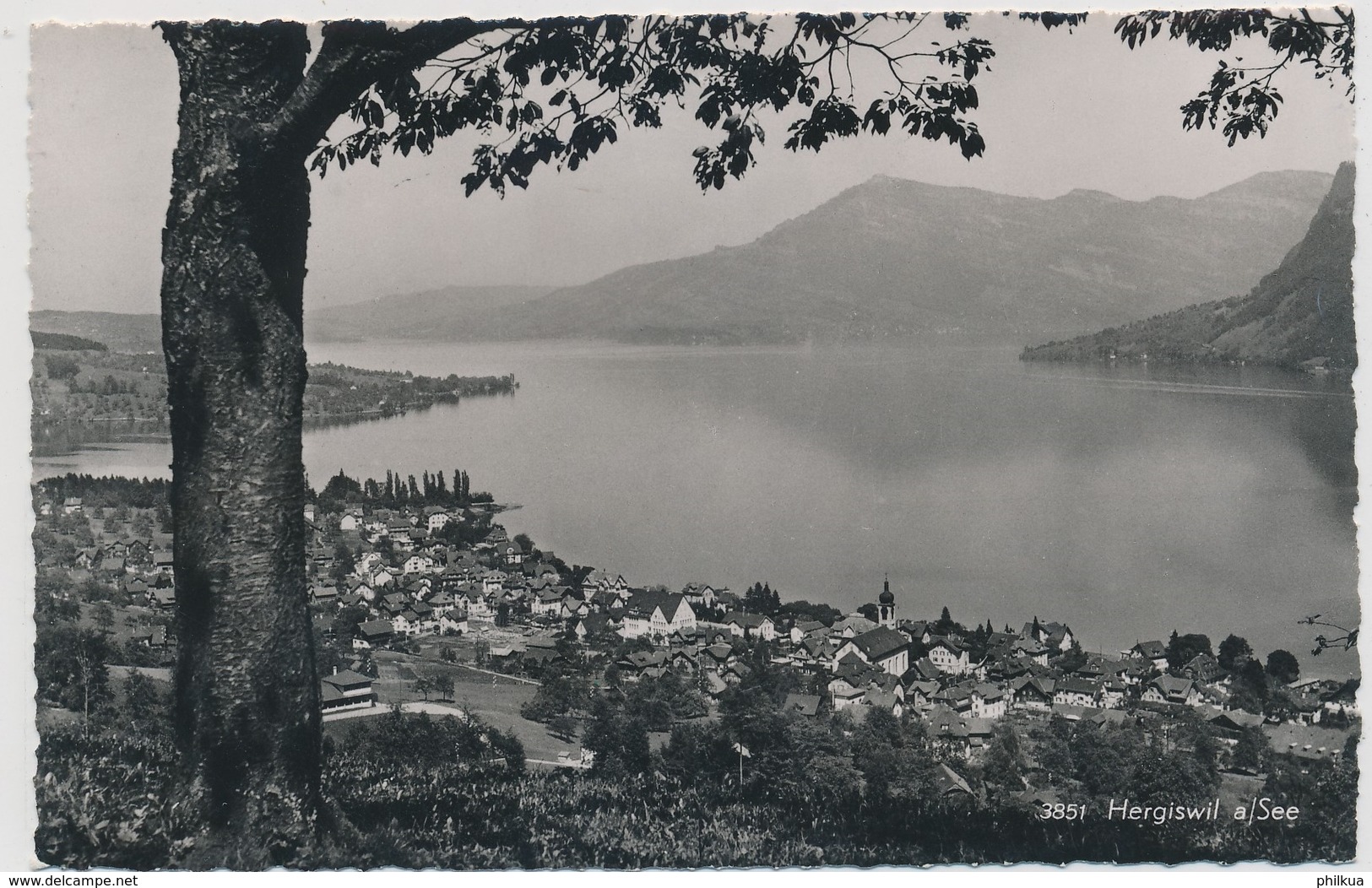 Hergiswil Am See Mit K-Stempel BÜRGENSTOCK - Hergiswil