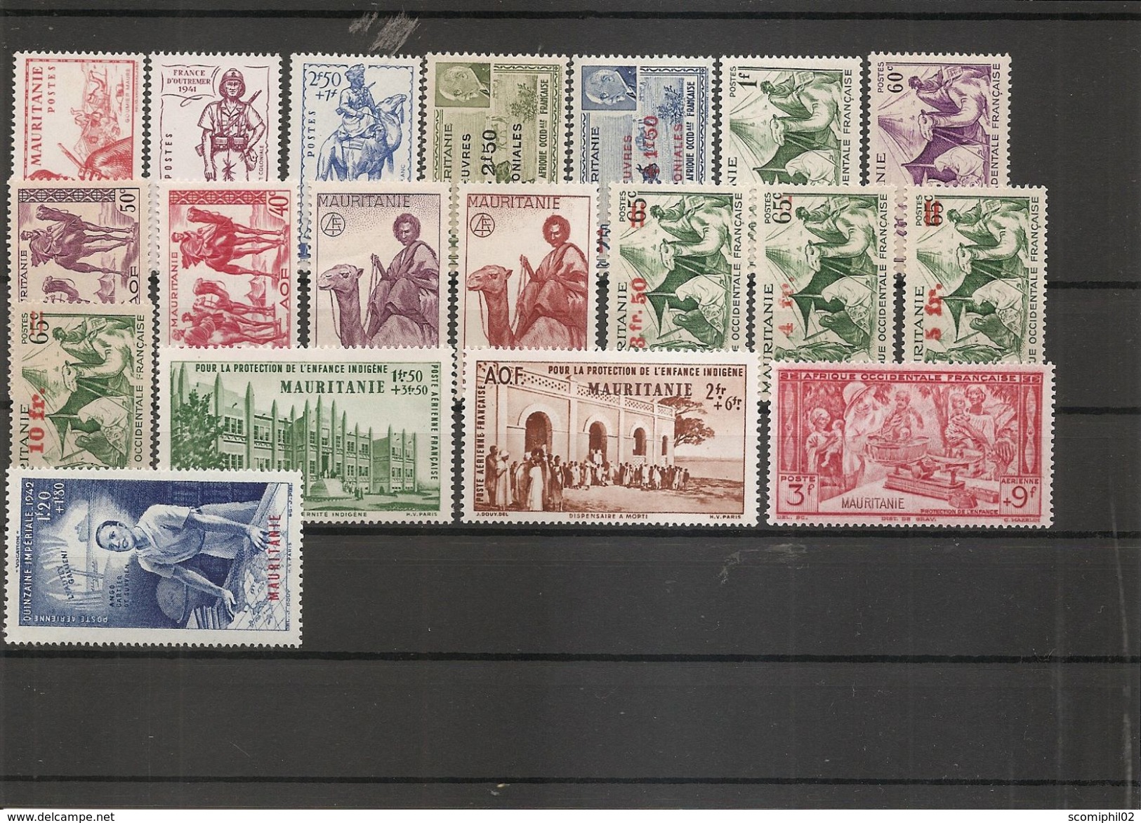 Mauritanie ( Lot De Timbres Divers Différents XXX -MNH) - Ungebraucht