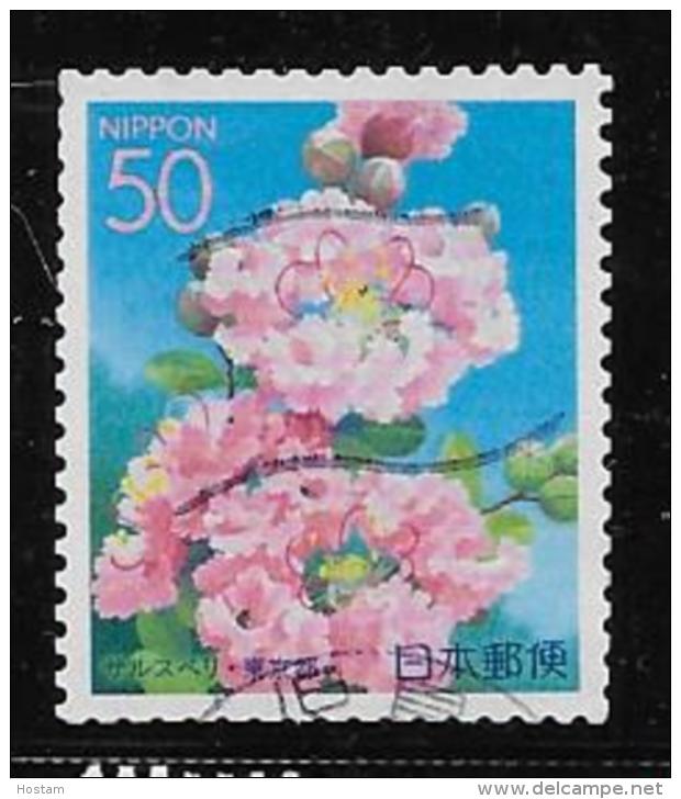 JAPAN  2002, UNITRADE USED # Z 571,  CRAPE MYRTLE           USED - Oblitérés