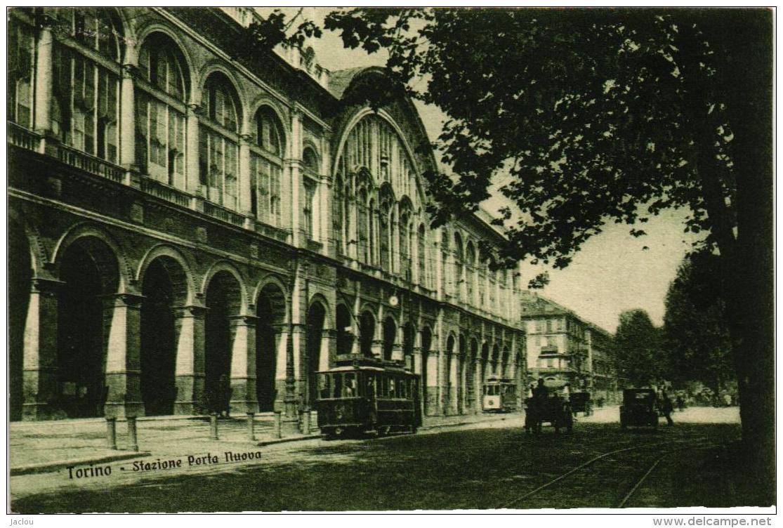 TORINO STAZIONE PORTA NUOVA ET SES TRAMWAY REF 53389 - Stazione Porta Nuova