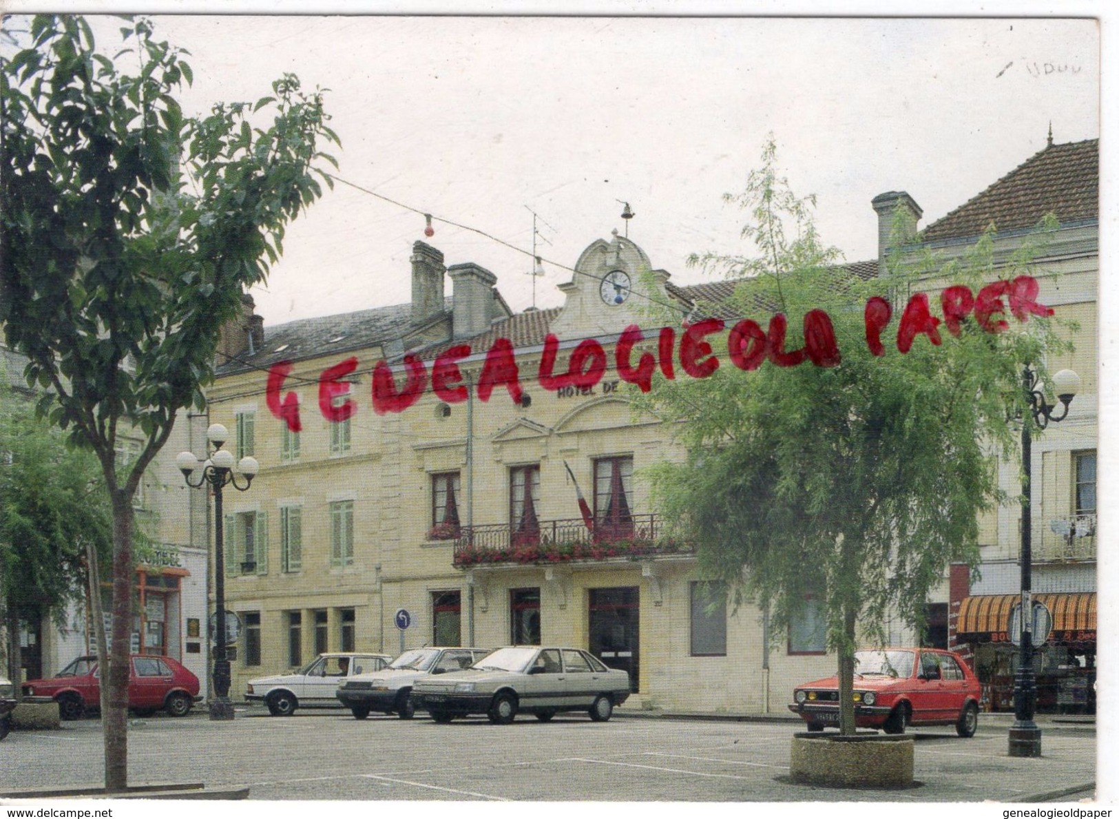 24 - MONTPONT - MONPONT -MONTPON- MENESTROL- L' HOTEL DE VILLE - Autres & Non Classés