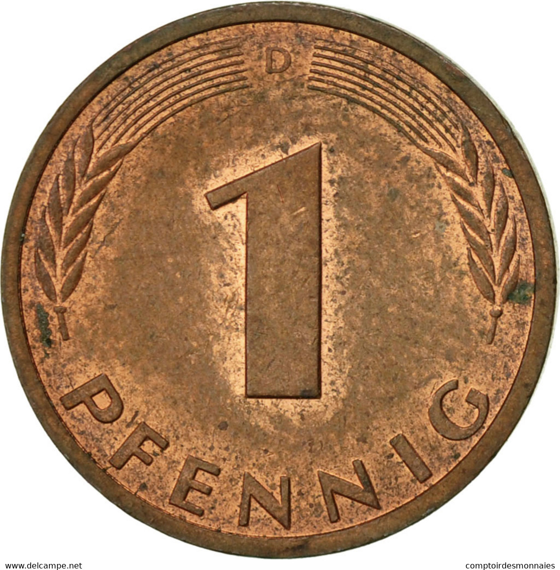 Monnaie, République Fédérale Allemande, Pfennig, 1982, Munich, TTB, Copper - 1 Pfennig