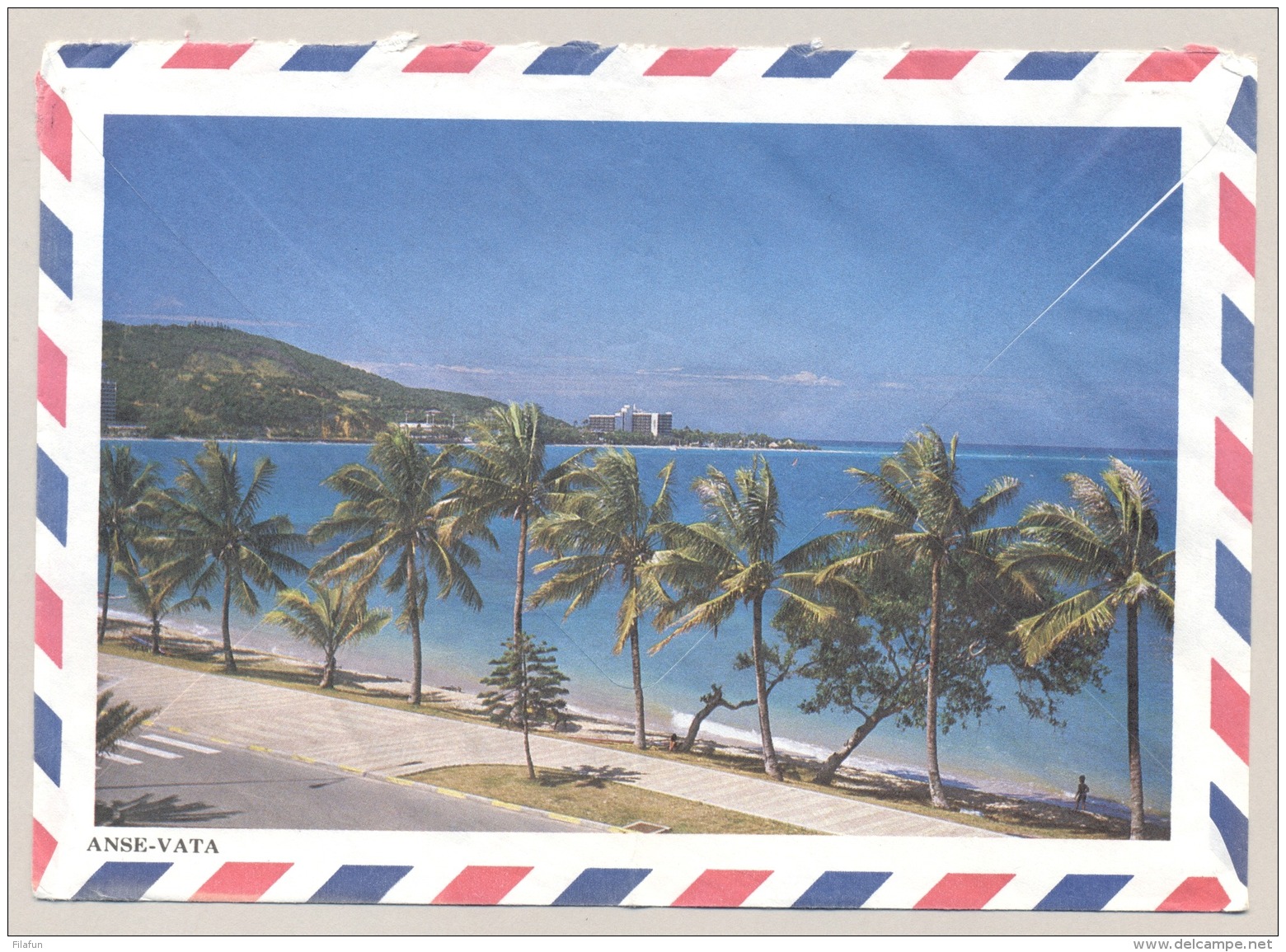 Nouvelle Caledonie - 1987 - 76 F Stamp On Airmail Cover Van Touho Naar Chateauroux / France - Brieven En Documenten