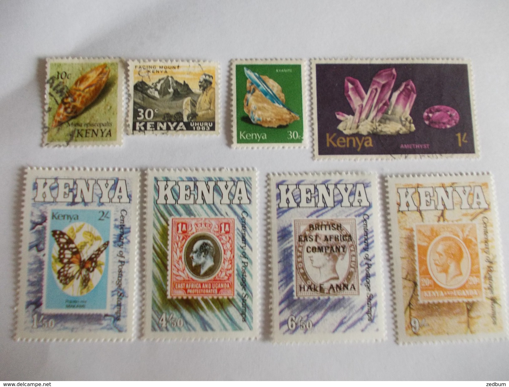 TIMBRE Kenya Valeur 8.10 &euro; - Kenia (1963-...)