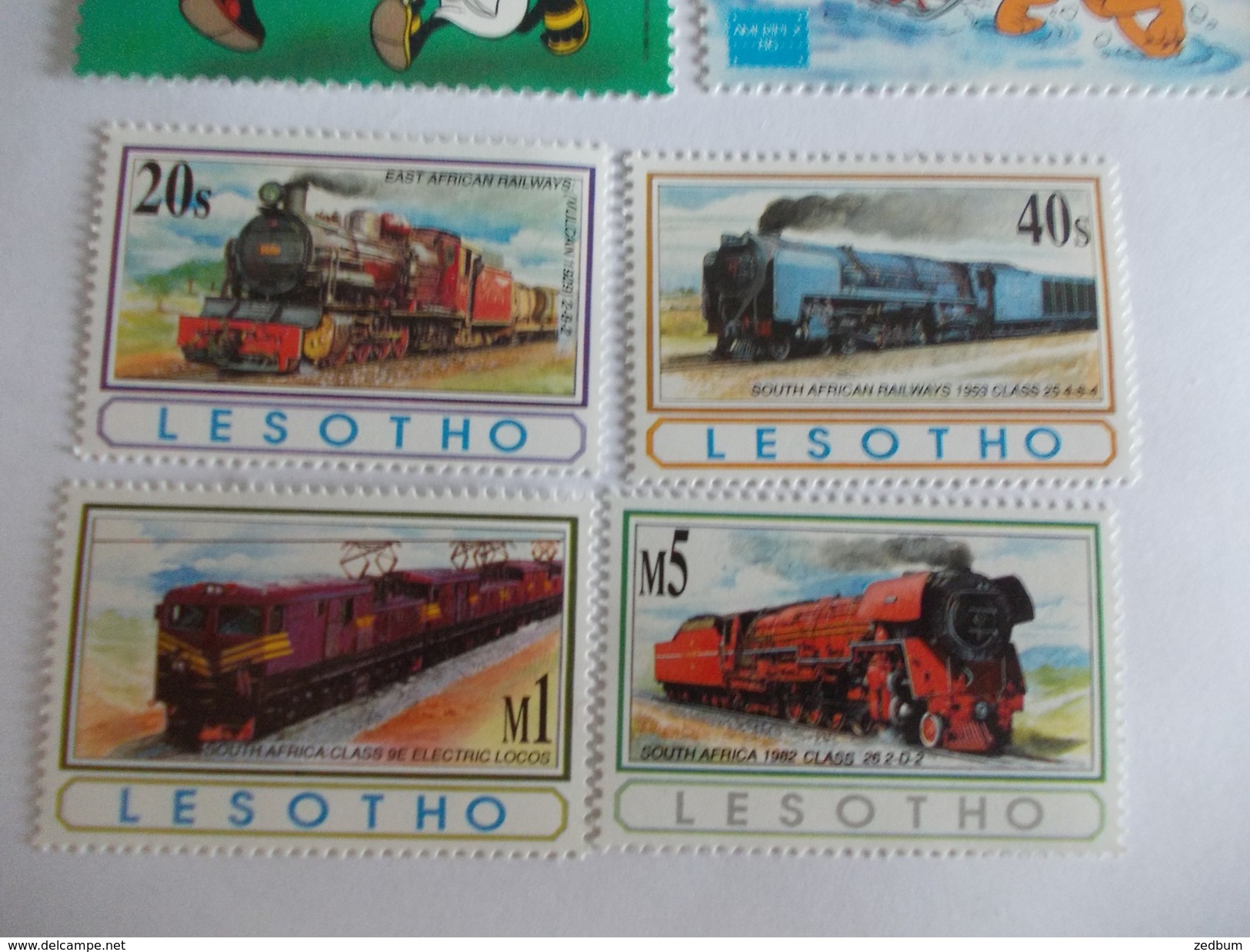 TIMBRE Lesotho Valeur 10.50 &euro; - Lesotho (1966-...)